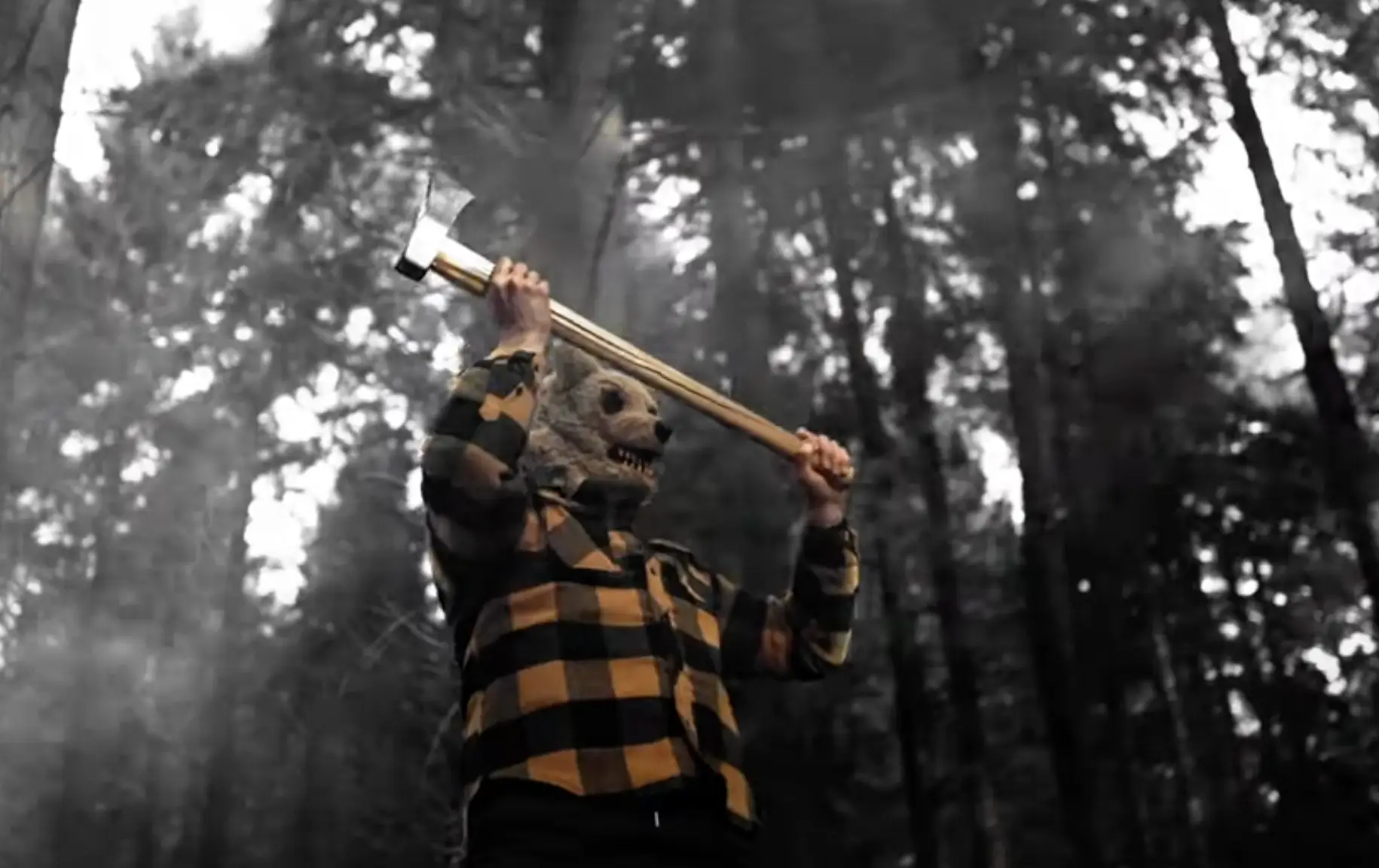 The Big Bad Wolf looks like he's raging.