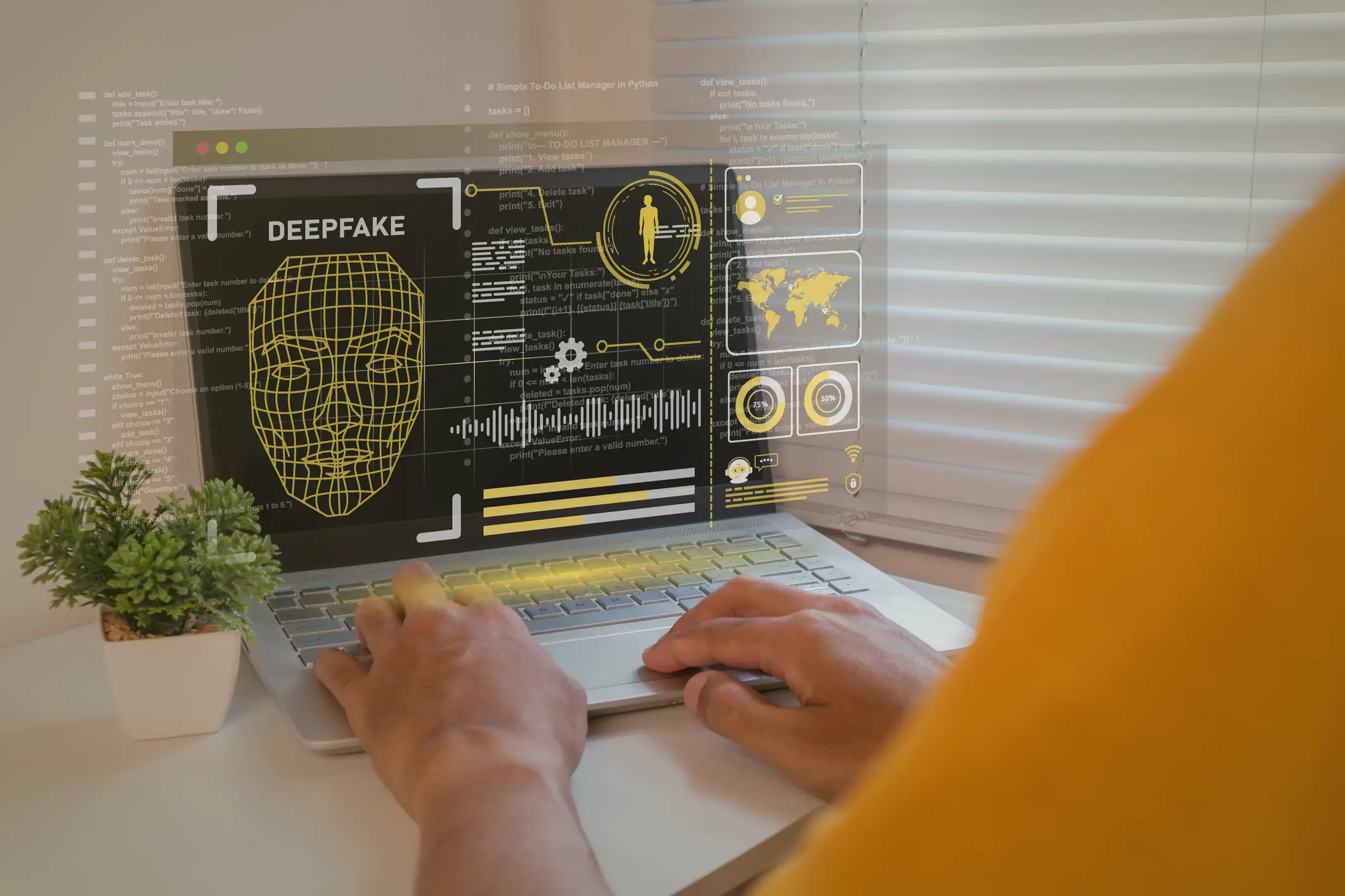 Gates thinks that deepfakes could cause real issues (Getty stock)