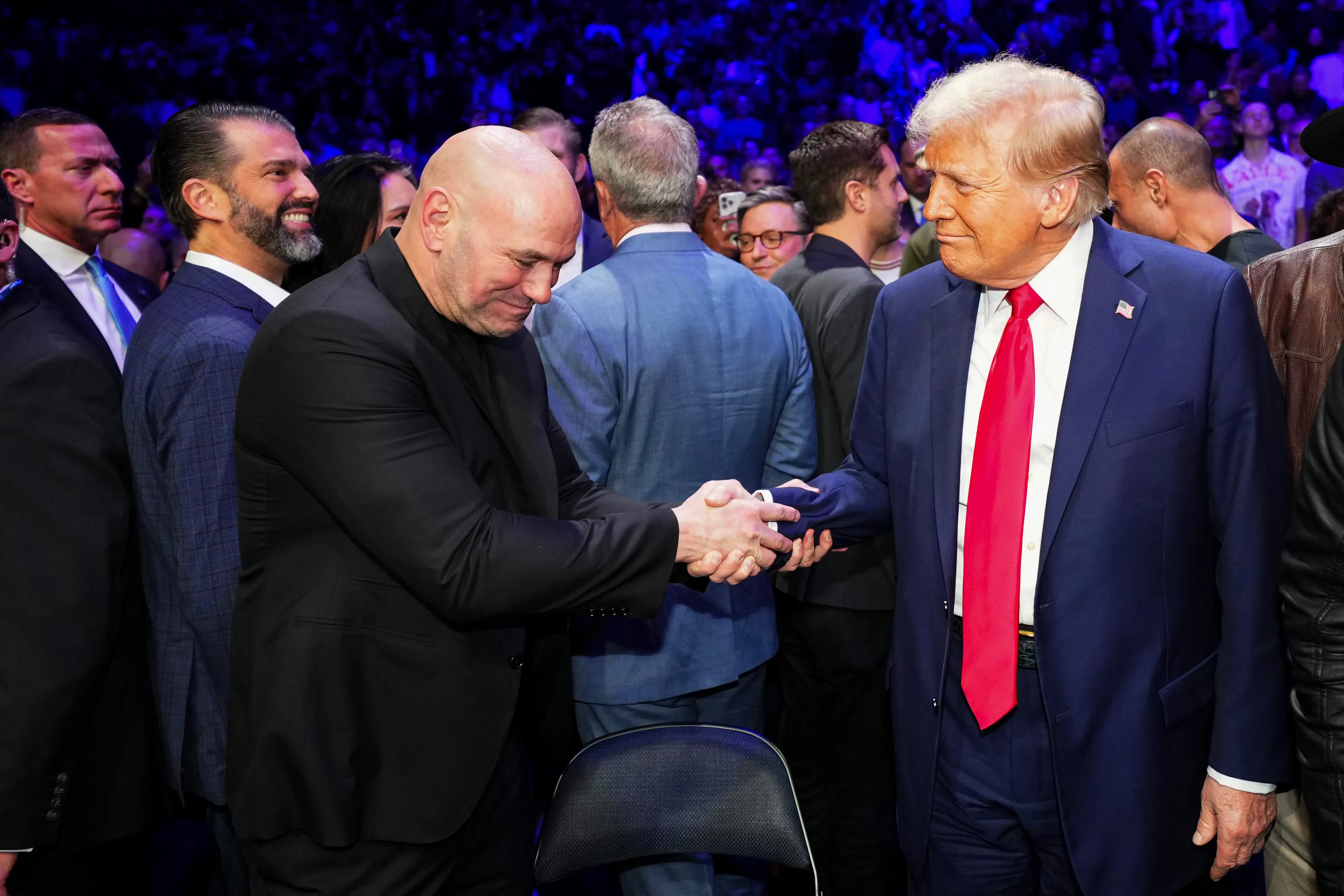 UFC boss White said the wheels are now in motion for Trump's UFC bonanza at the White House (Chris Unger/Zuffa LLC)