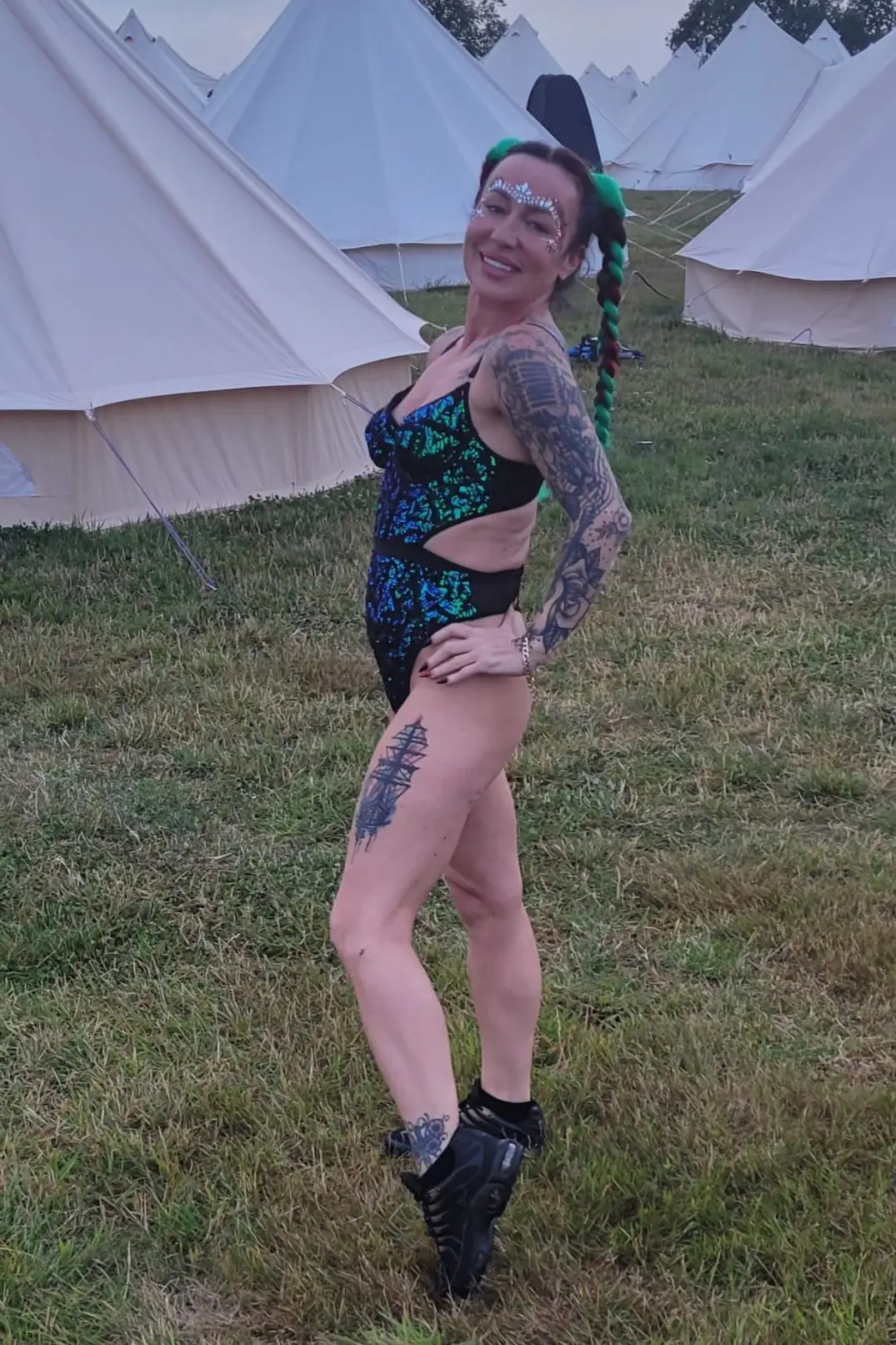 The 46-year-old had a big role in this year's Swingathon festival (SWNS)