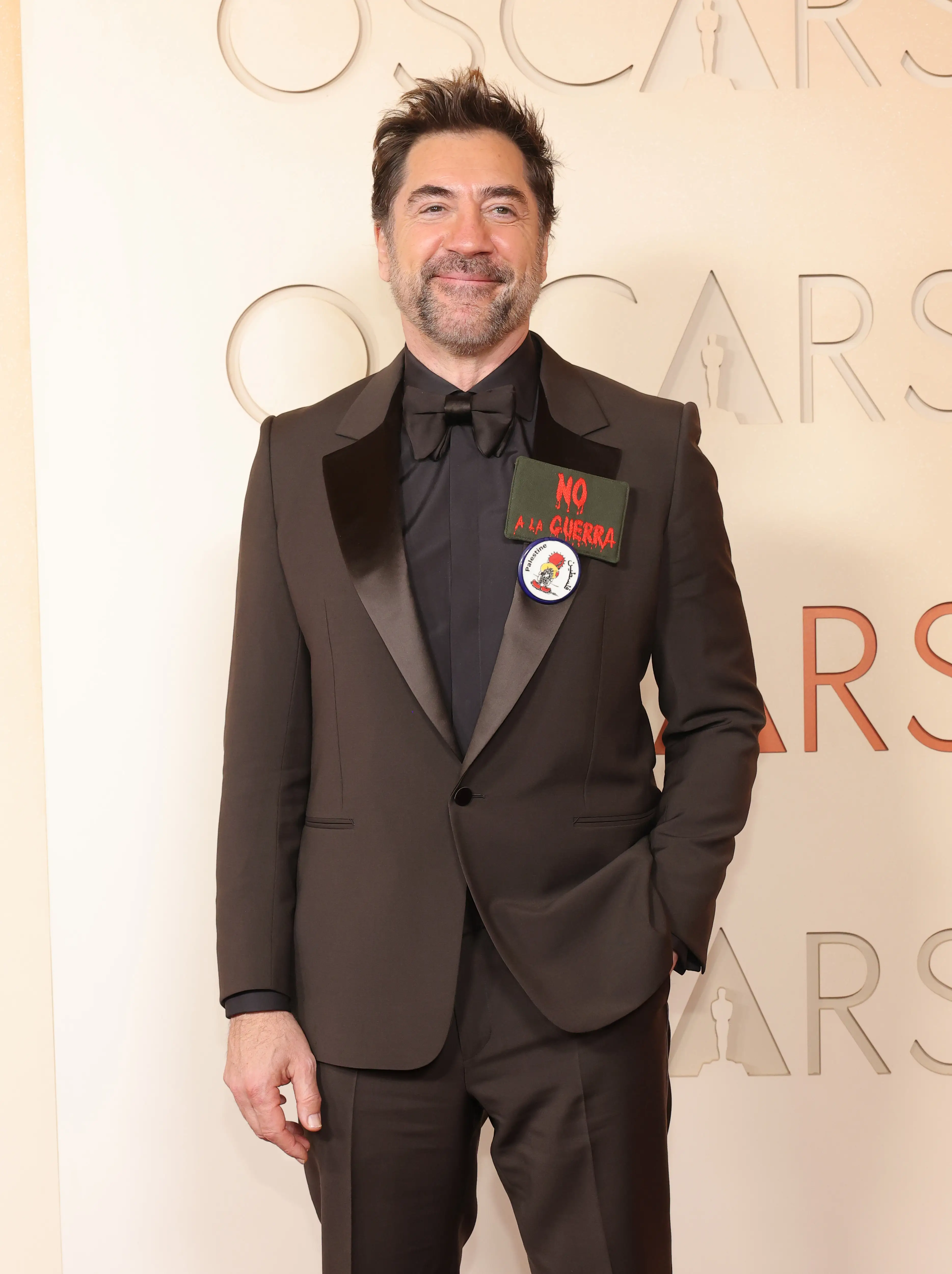 Javier Bardem at the 98th Oscars tonight. (Mike Coppola/Getty Images)