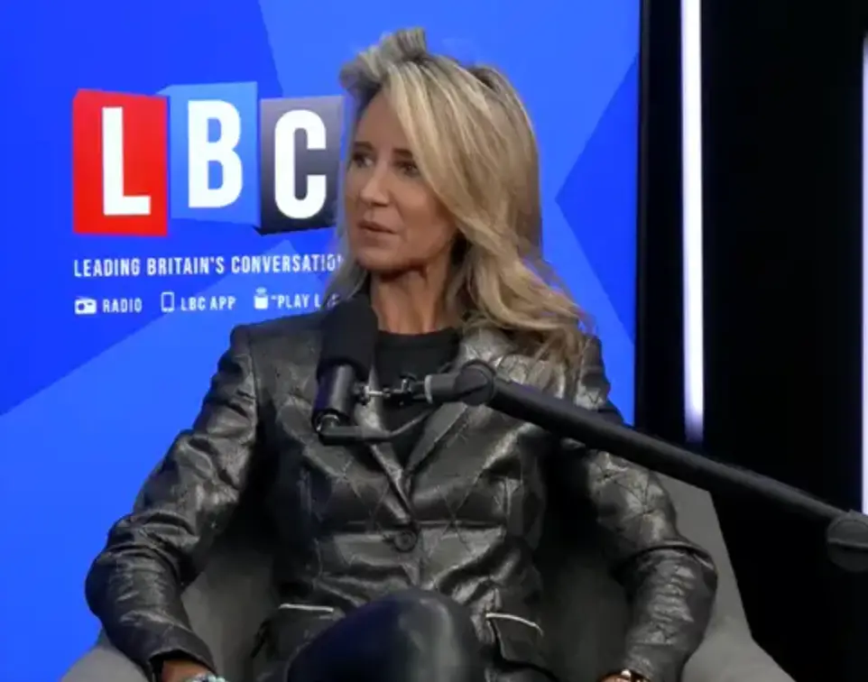 Victoria Hervey spoke about featuring in the files (LBC)