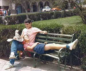 Annette's fiancé Willem van der Pas sadly died in the crash (Annette Herfkens)