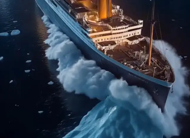 Curse those teleporting icebergs (TikTok/@timetravellerpov)