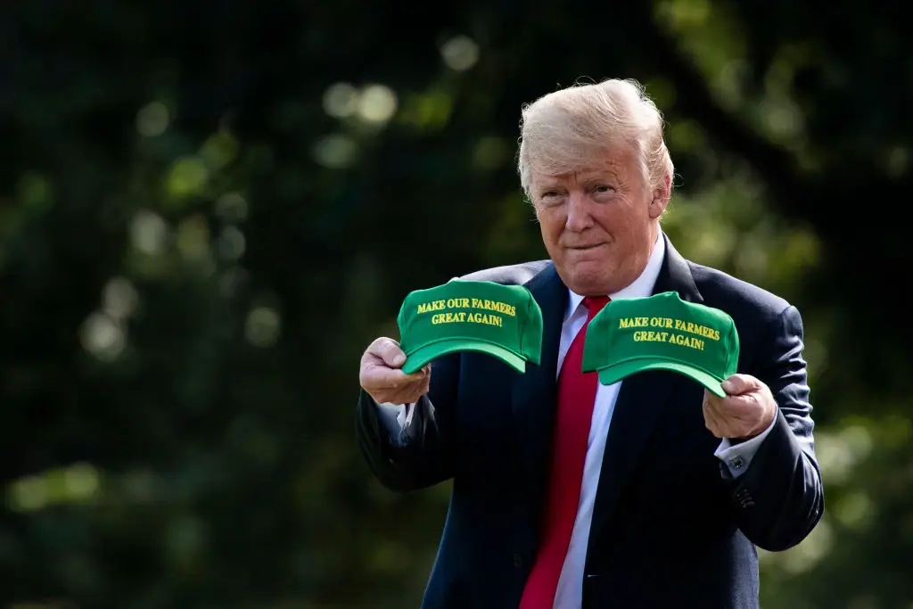 Trump said he wants to 'make our farmers great again' (Jabin Botsford/The Washington Post via Getty Images)