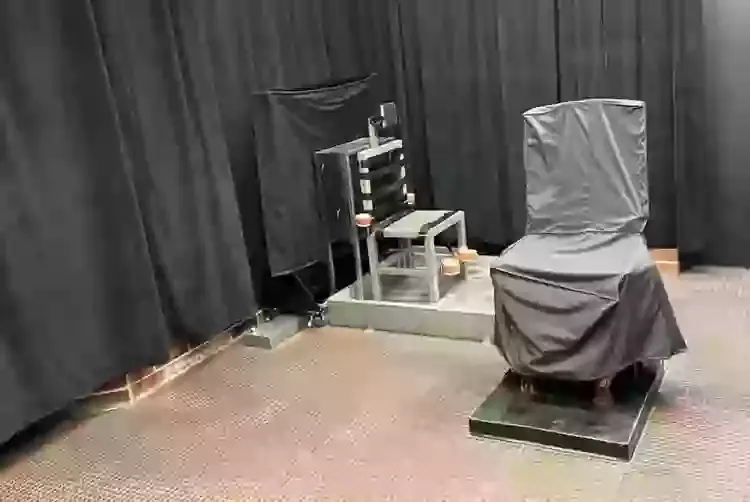 This is the room Sigmon was executed in, and it's where Mahdi will be going unless granted a reprieve (South Carolina Department of Corrections)