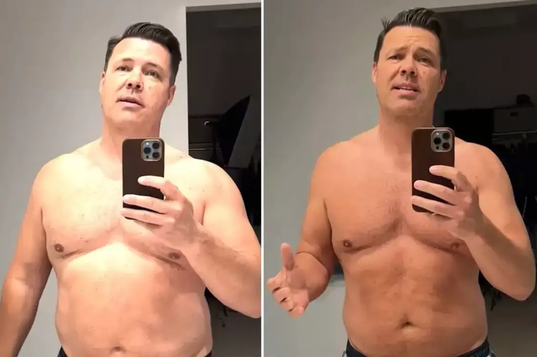 Jim Austin lost more than two stone after drinking only water for 21-days (YouTube/Challenge Theory)