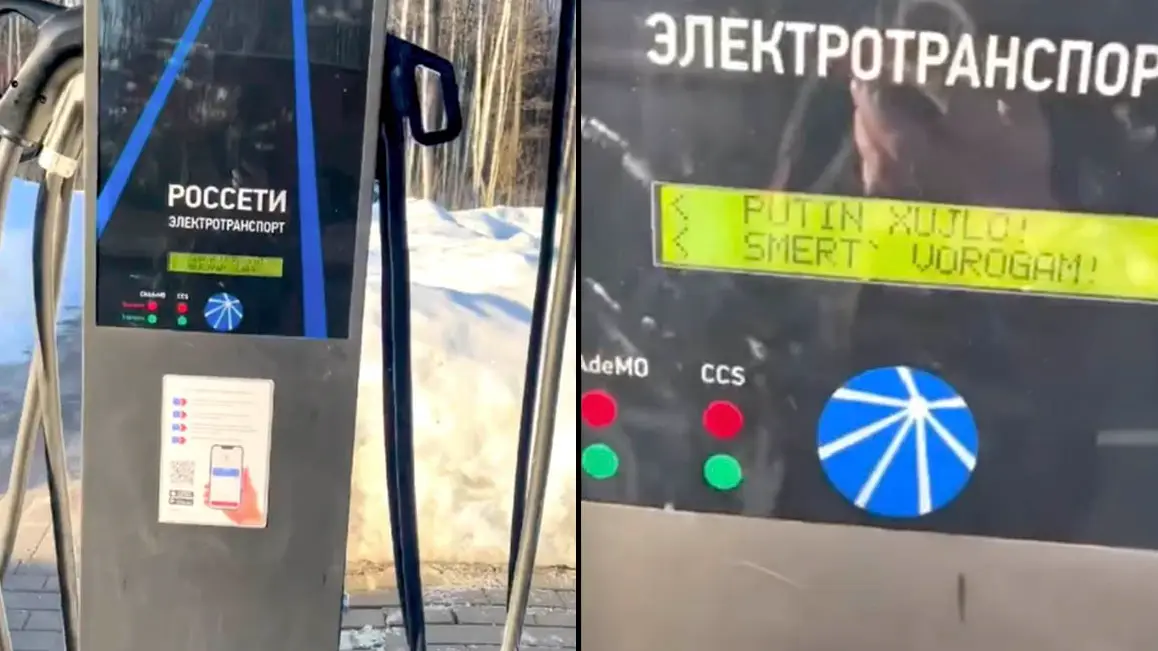 Russian Electric Vehicle Chargers Hacked To Tell Users ‘Putin Is A D***head’