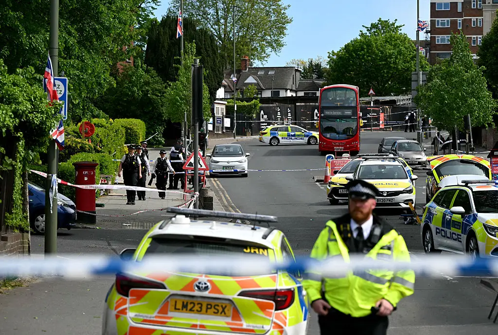 Government adviser Jonathan Hall said he thought the UK was in a 'national security emergency' (JUSTIN TALLIS / AFP via Getty Images)