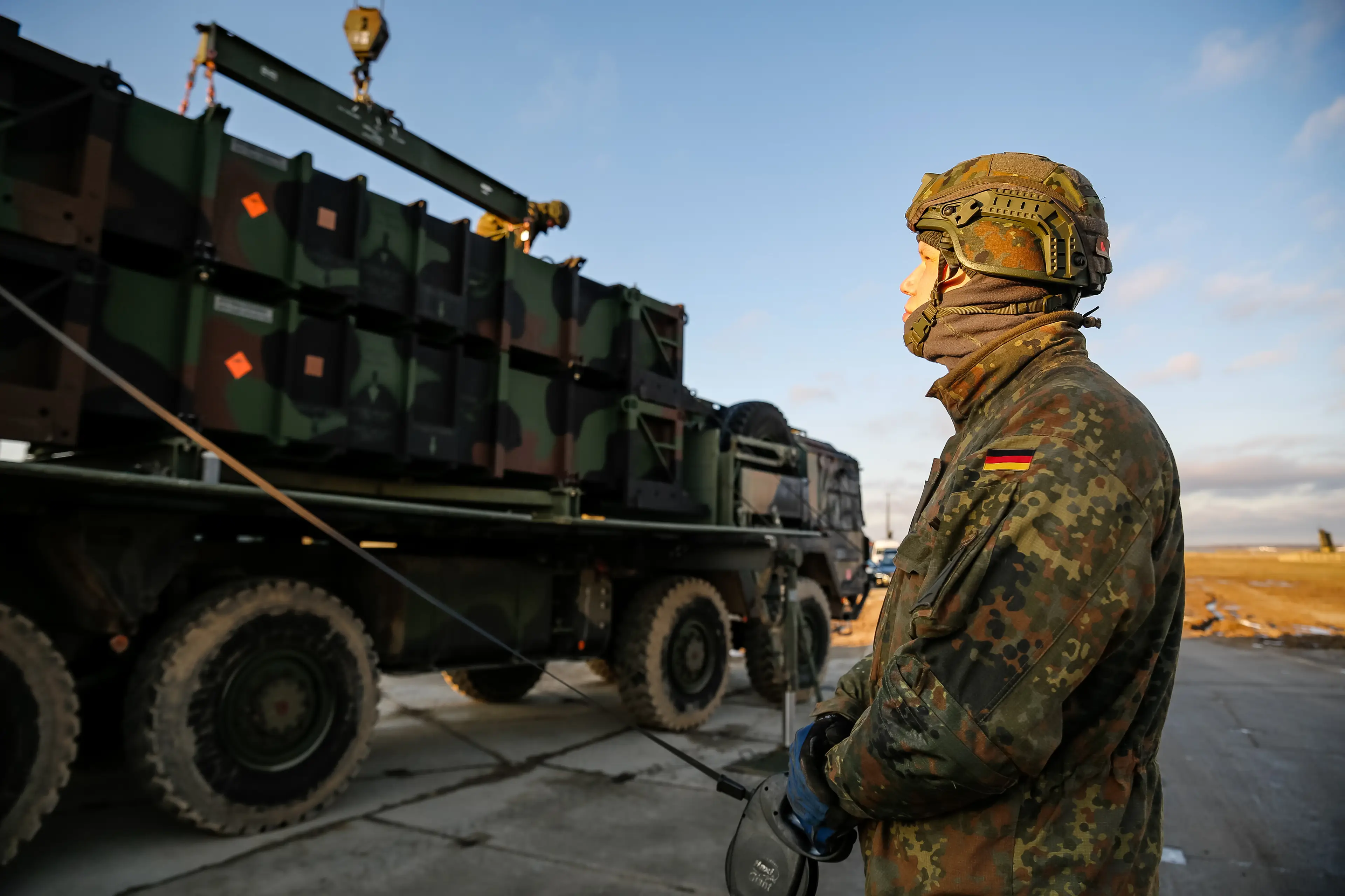 Germany wants to strengthen its military amid growing tensions across Europe (Dominika Zarzycka/NurPhoto via Getty Images)