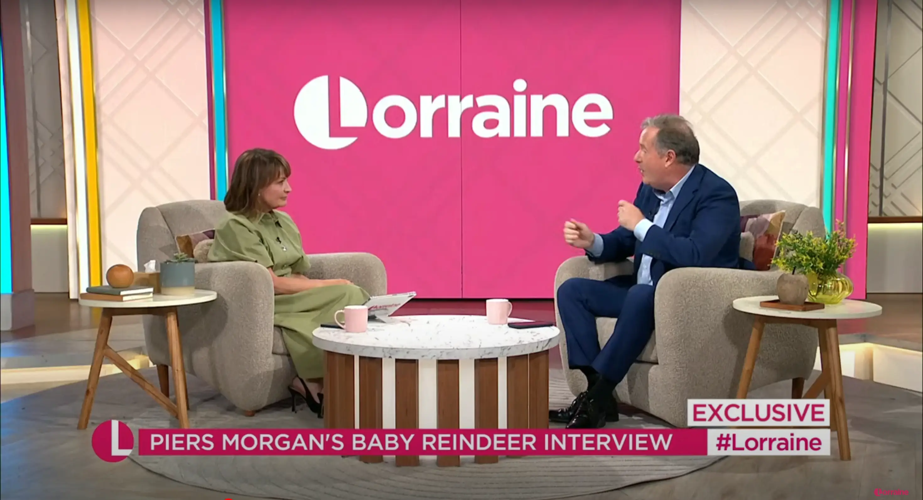He spoke to Lorraine Kelly about Netflix and its duty of care. (ITV)