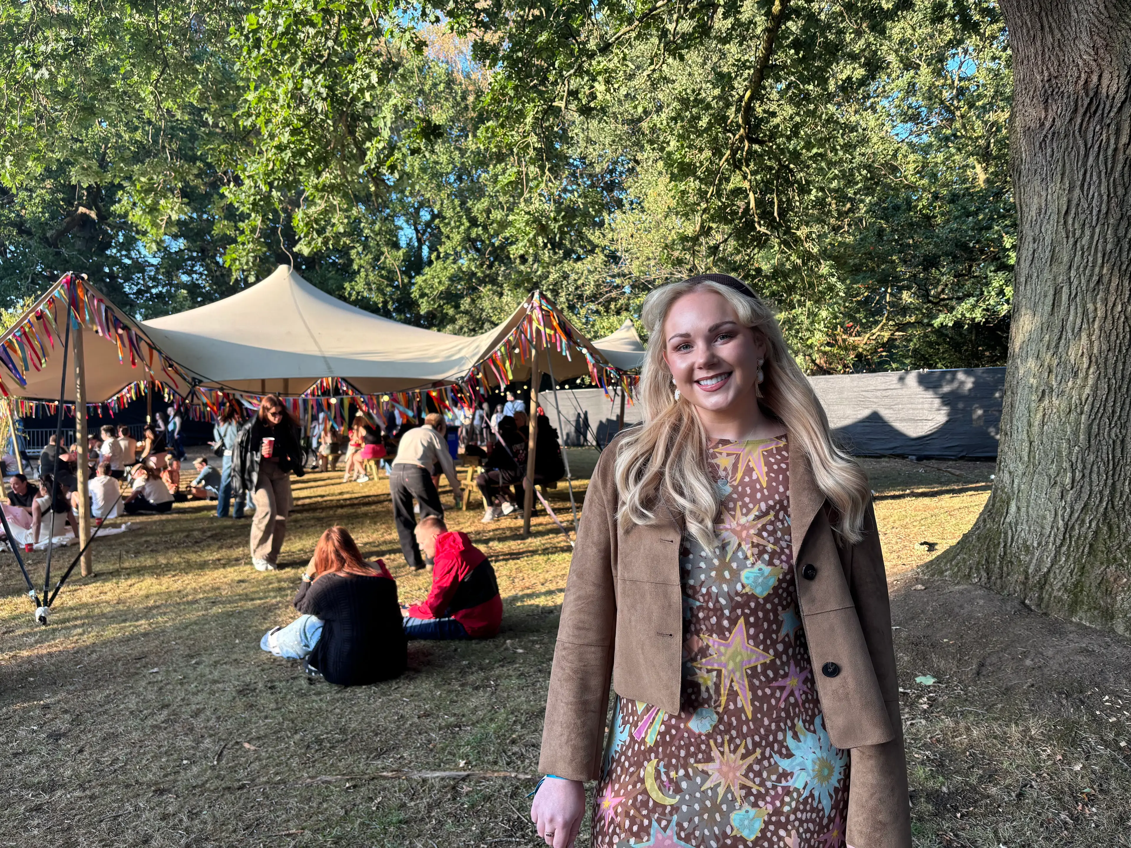 Emily took advantage of Lewis Capaldi's offer (Courtney McLaven)