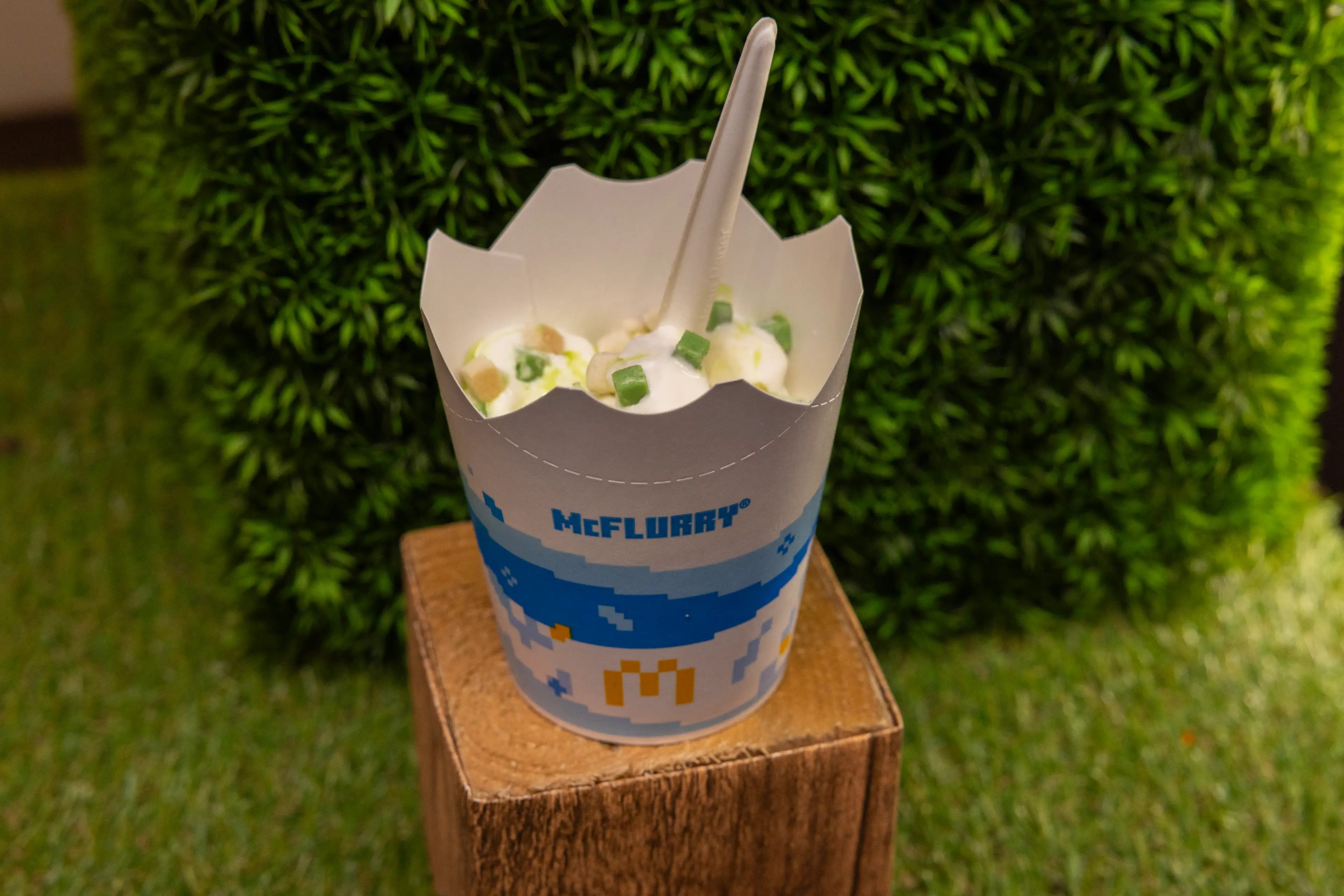 The Apple Cake McFlurry (McDonald's)