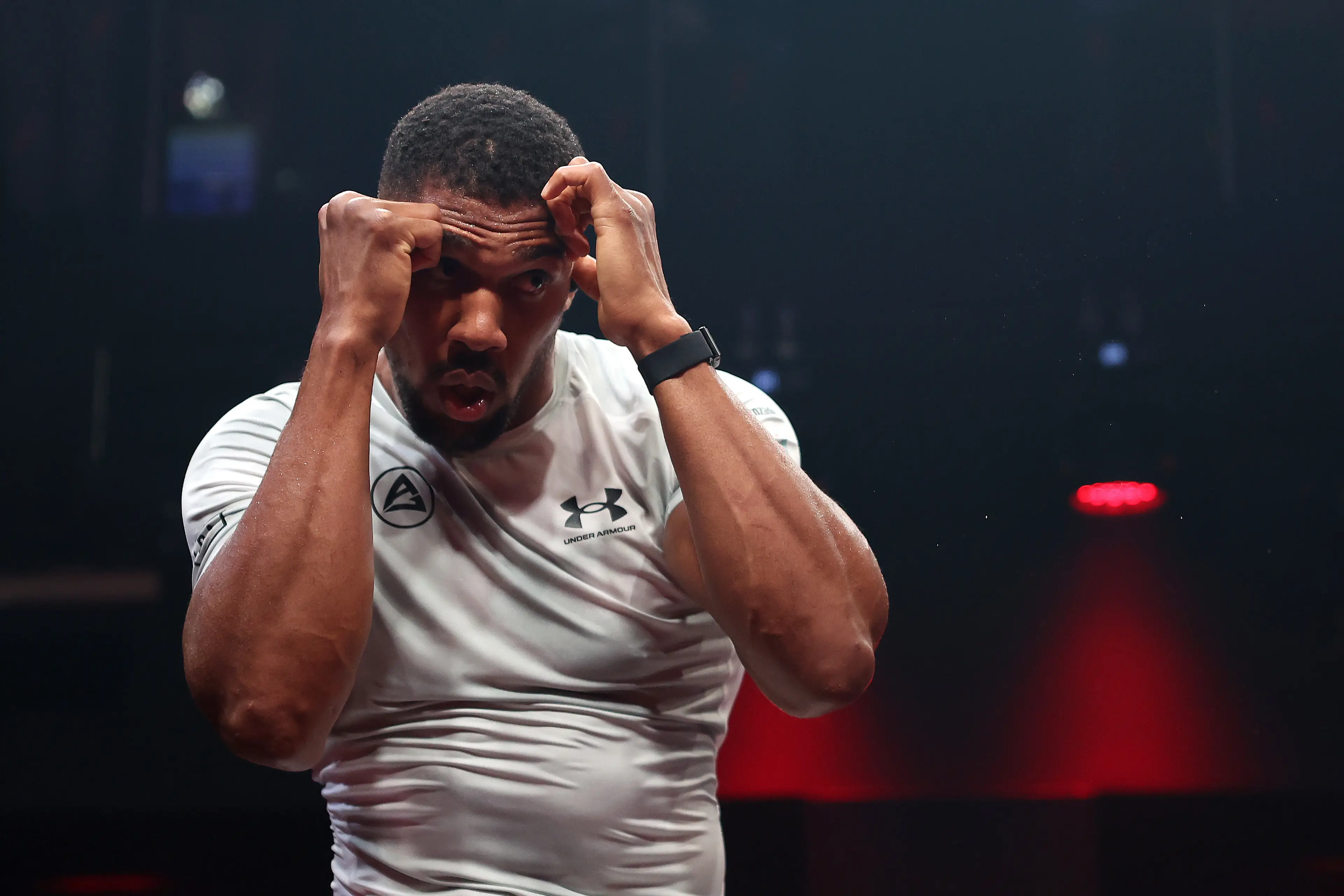 The Brit boxer, 36, said he could 'kill' Paul in the ring (Megan Briggs/Getty Images for Netflix)