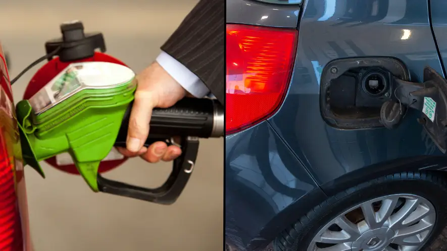 Drivers are only just realising their car shows them which side their petrol tank is on