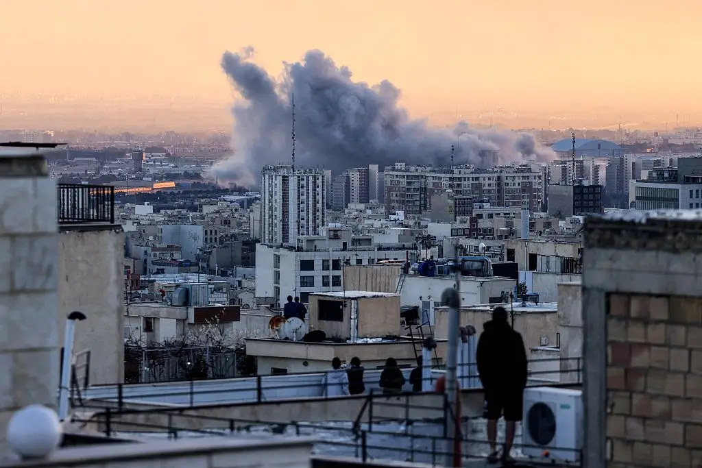 Geopolitical tensions are at an all time high following the US and Israel's joint strikes on Iran (ATTA KENARE / AFP via Getty Images)