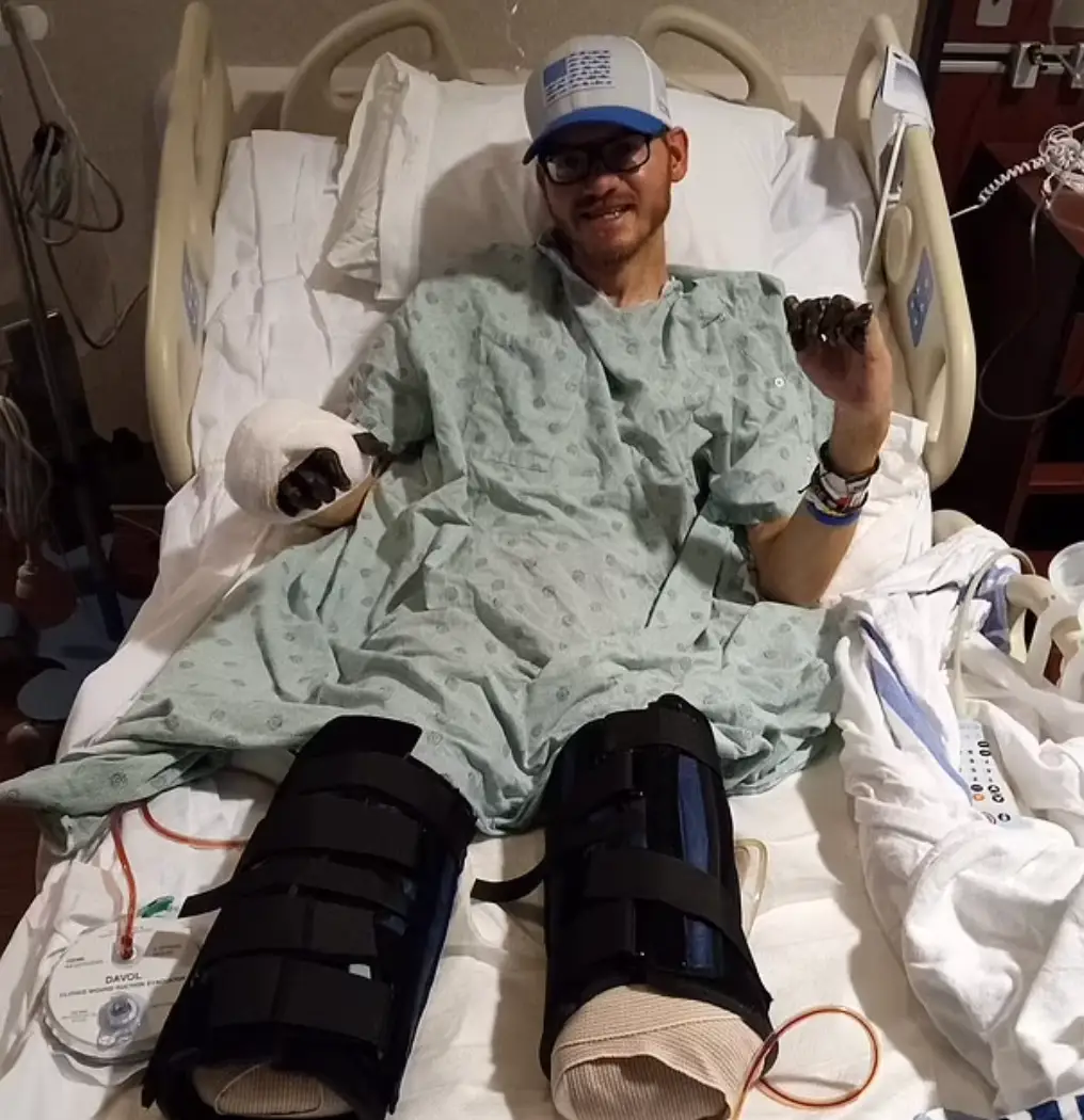 Dylan Riley's body began shutting down (Facebook)