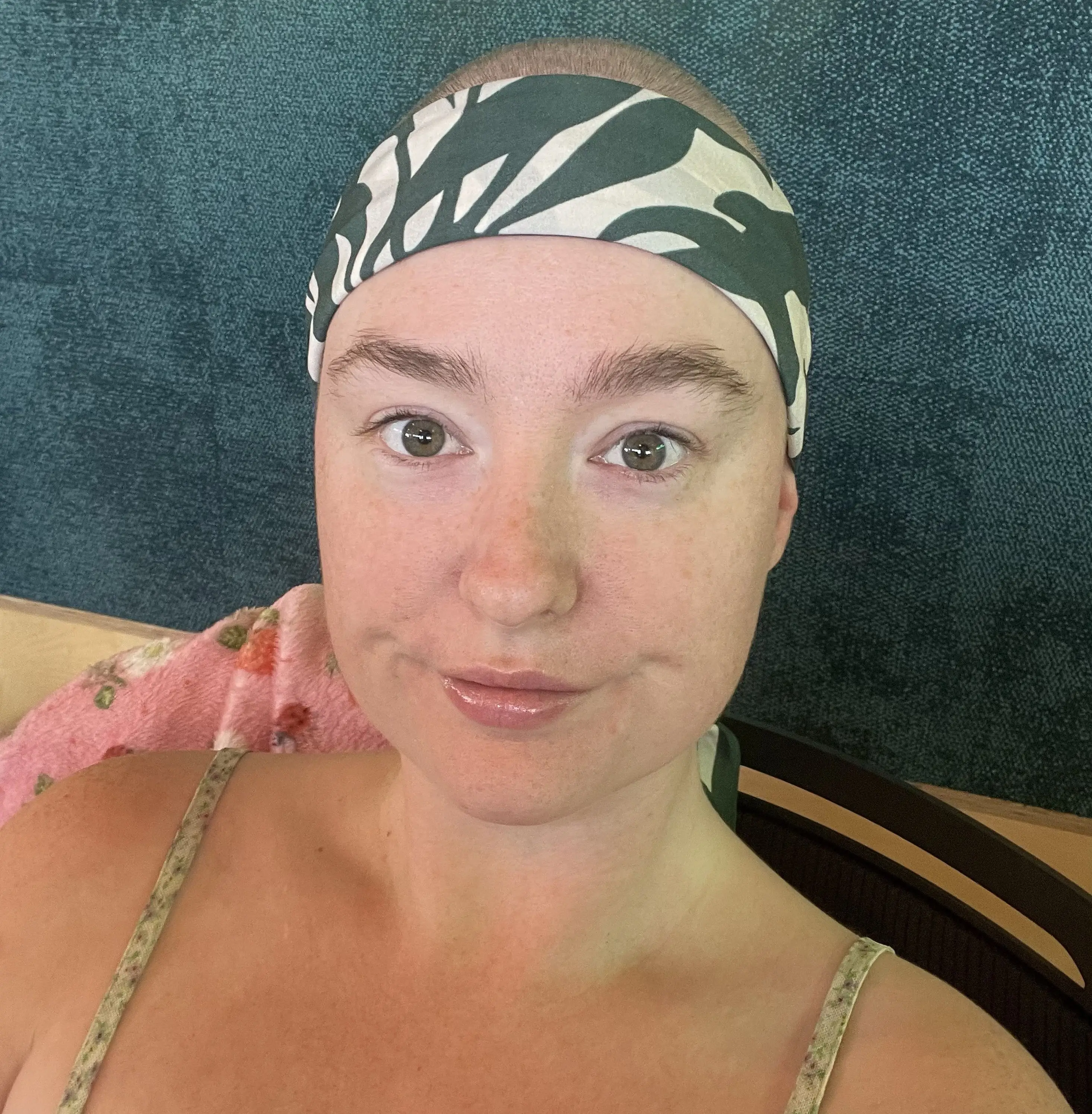 Jasmin has undergone a couple of rounds of chemotherapy (Kennedy News and Media)