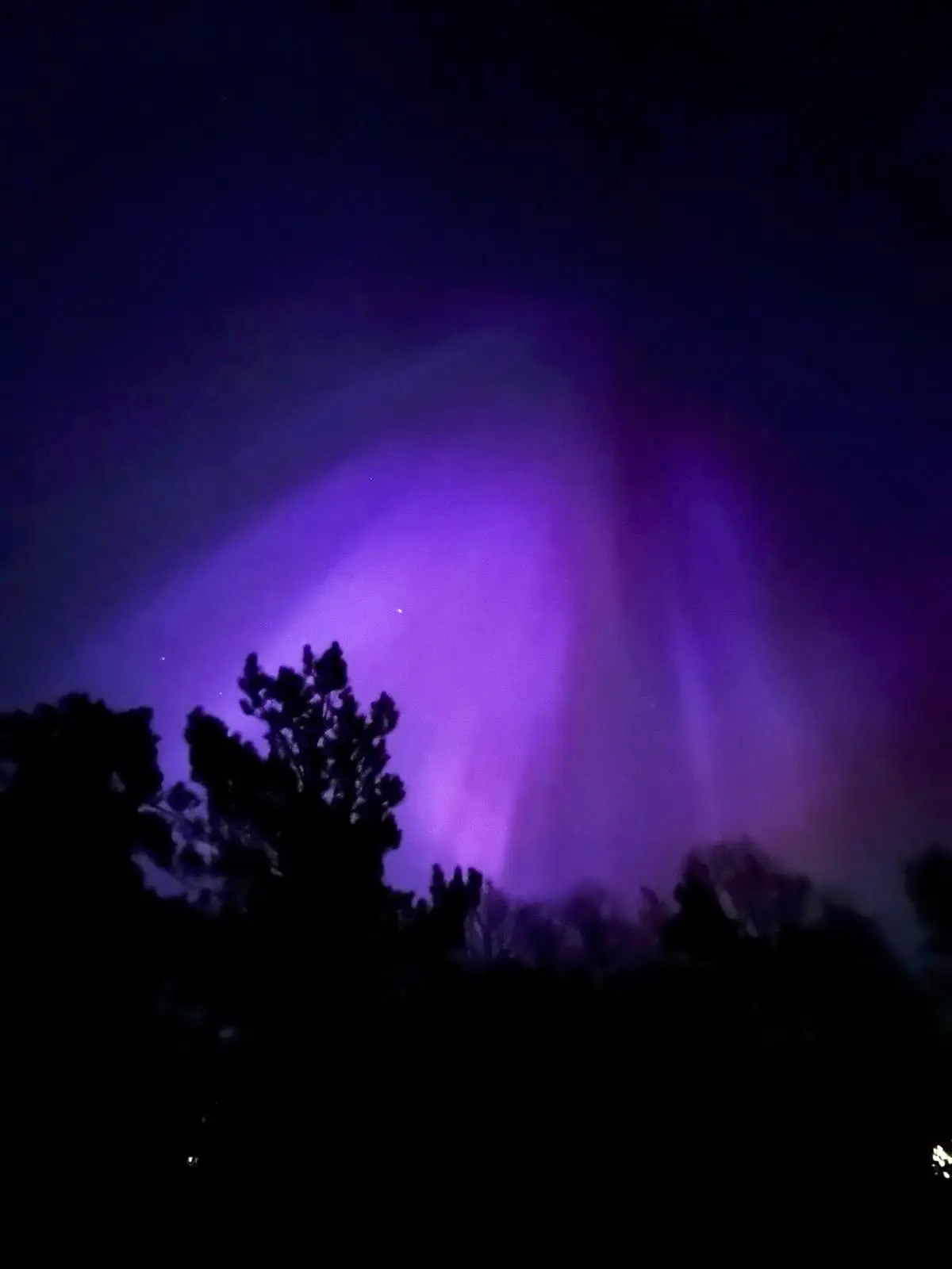 Millions could catch a glimpse. (Narciso Contreras/Anadolu via Getty Images)