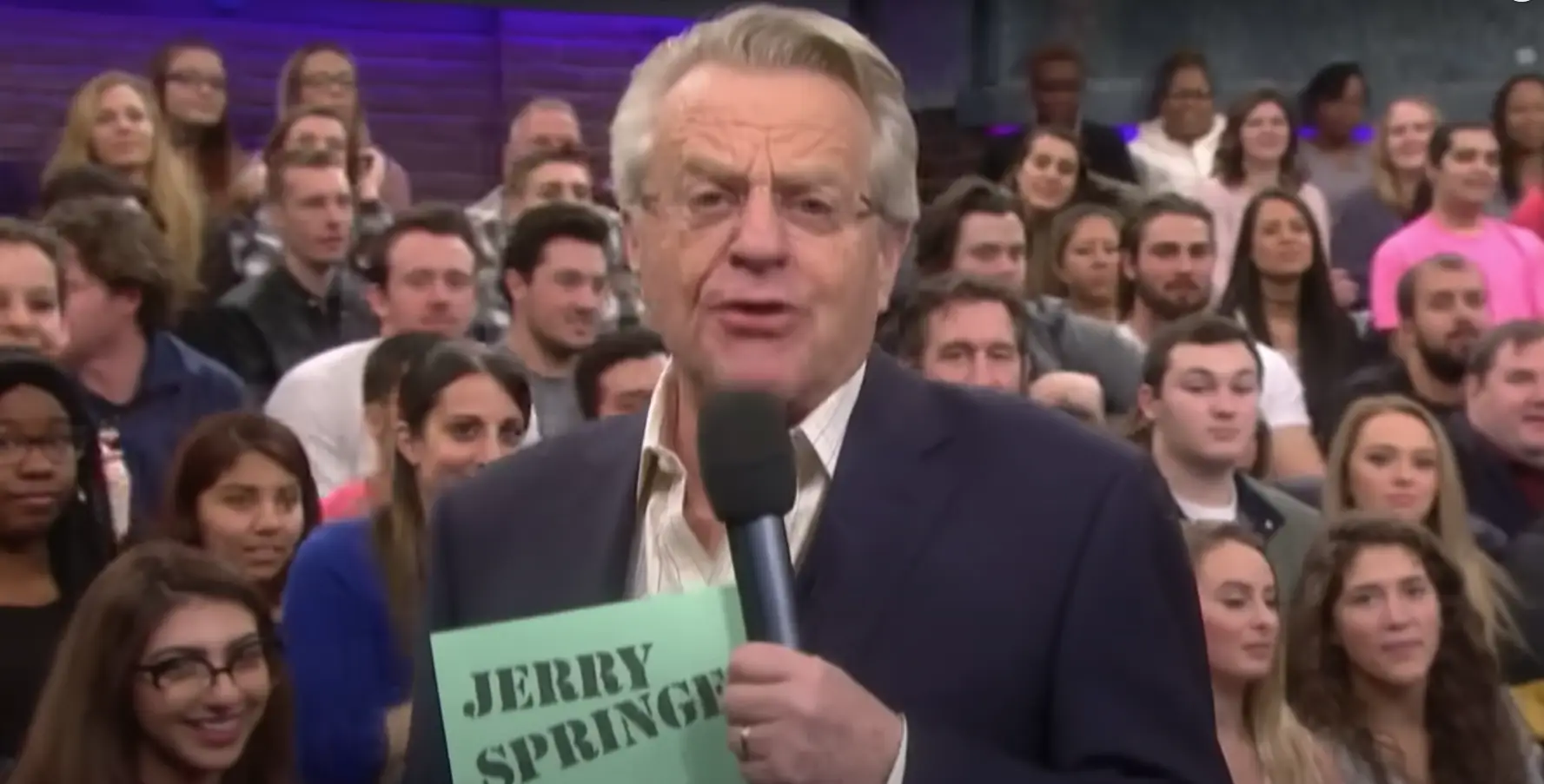 Jerry Springer's show has generated a lot of buzz over the years (CBS)