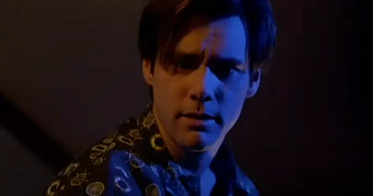 Carey starred as The Mask (New Line Cinema)