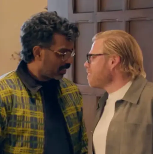 Rob and Romesh have proven to be a duo in the castle. (BBC)