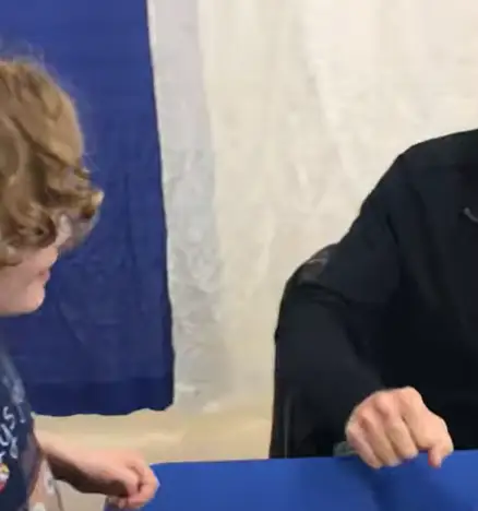 He was nothing like his crazy character. (YouTube/@monsterface3345)