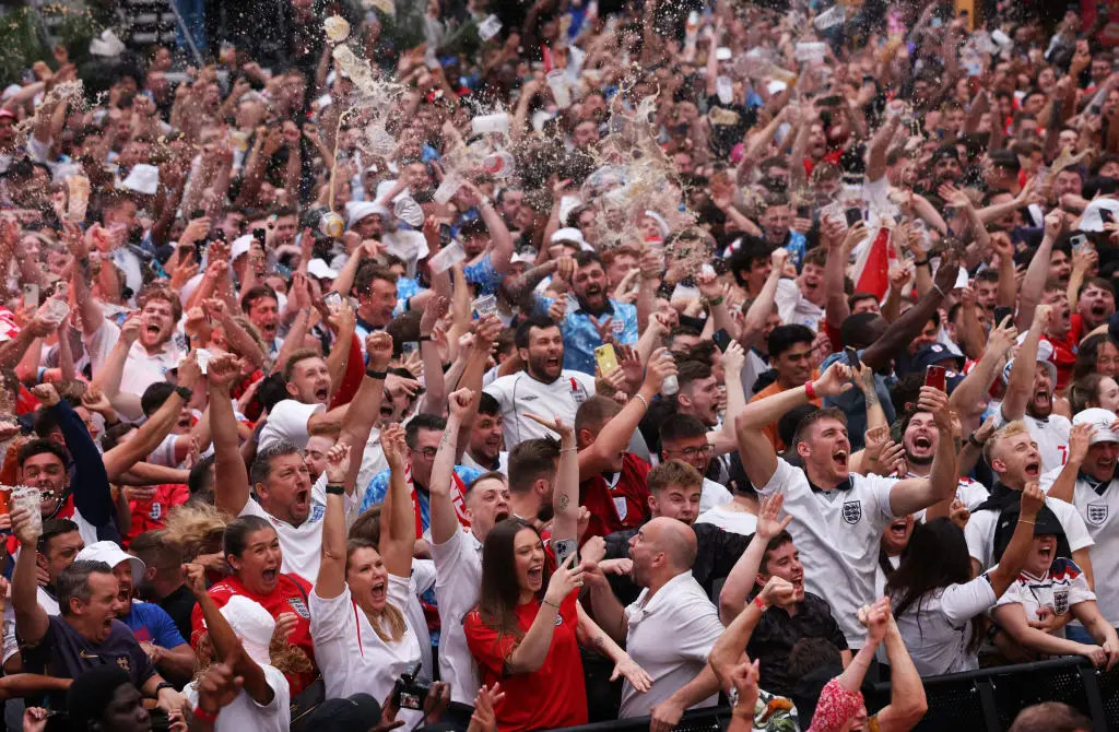 England fans are hoping it will be coming home on Sunday evening (Dan Kitwood/Getty Images)