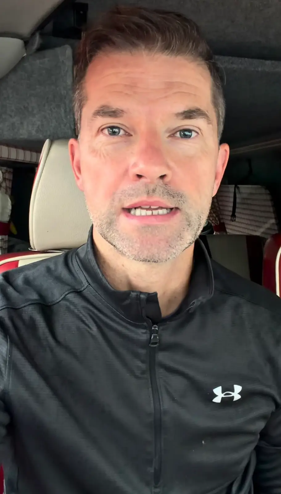 Andrew Ollerton shared his account of what happened in a video shared online (Instagram/@andyollerton)