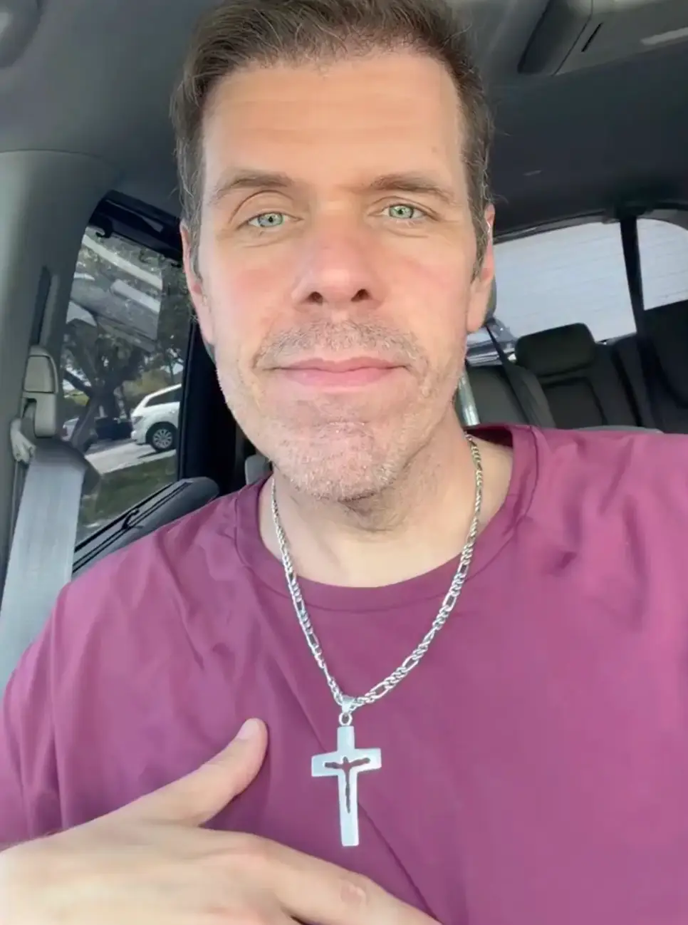 Perez Hilton was taken into hospital last week (Instagram/theperezhilton)
