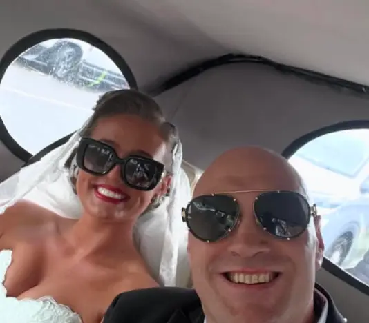 The father and daughter duo sported some sunnies (Instagram/@tysonfury)
