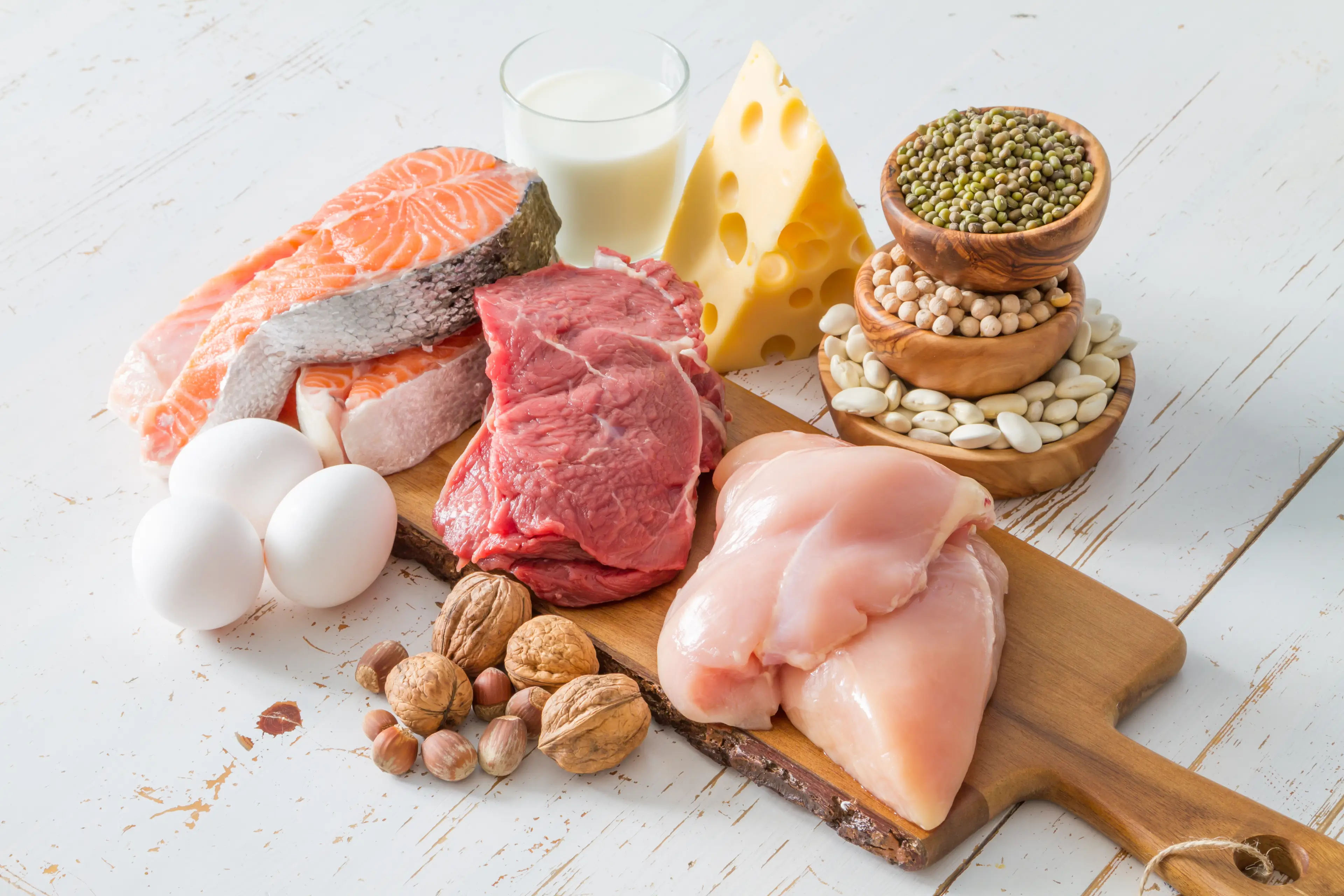 Look at all that protein! (Getty Stock Photo)