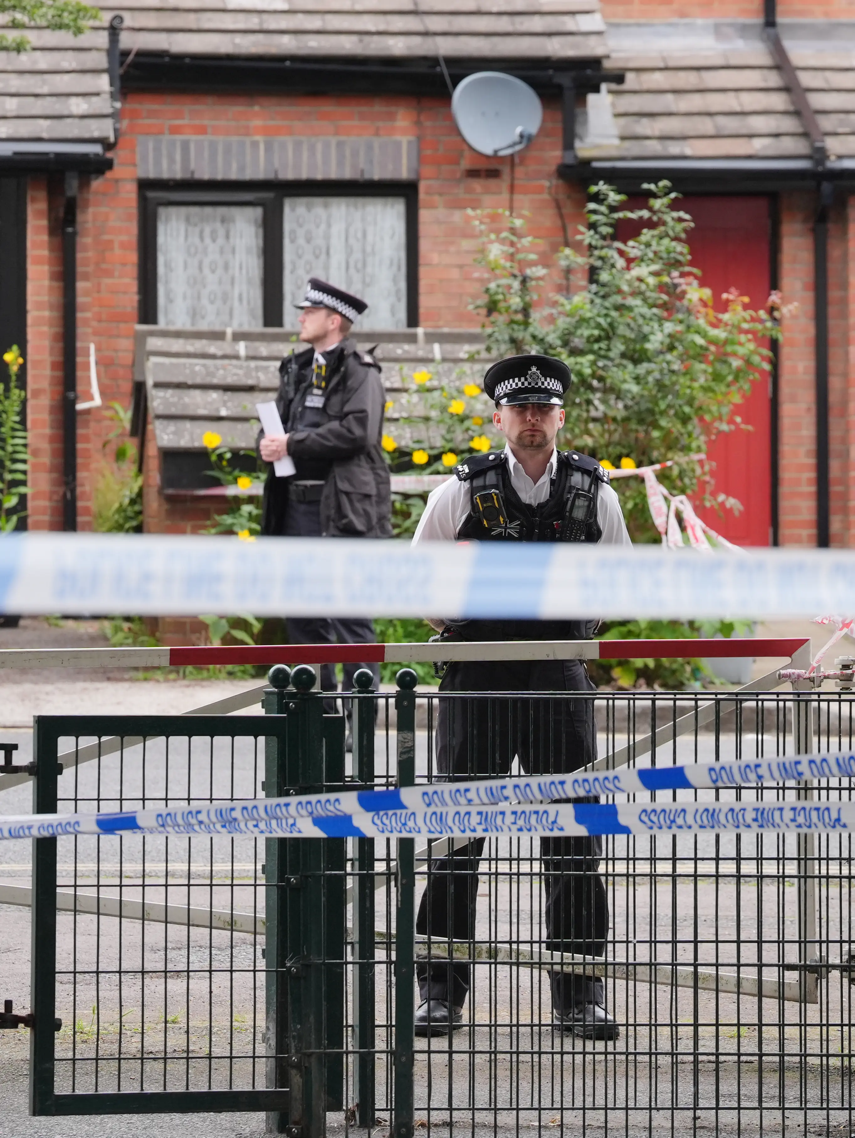 Two days later human remains were found at a property in London, and now an arrest has been made. (Jonathan Brady/PA Wire)