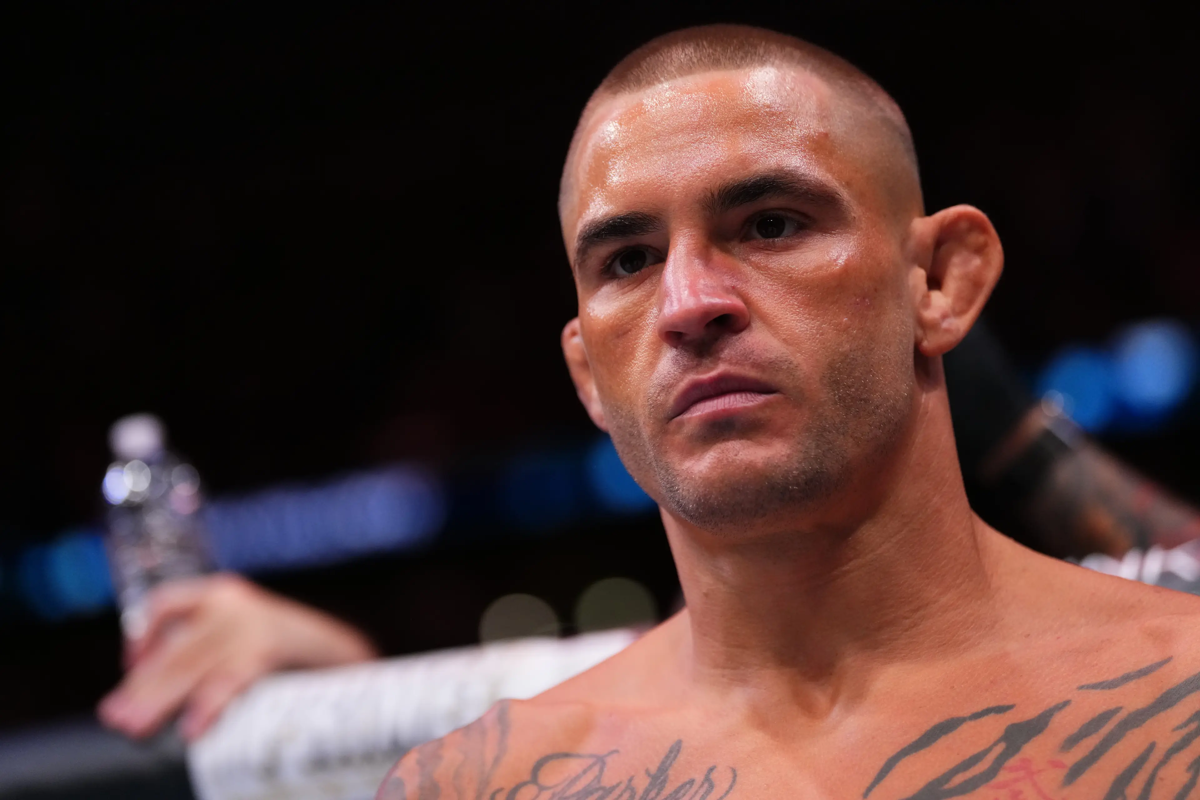 Dustin Poirier was arrested at the weekend (Cooper Neill/Zuffa LLC)