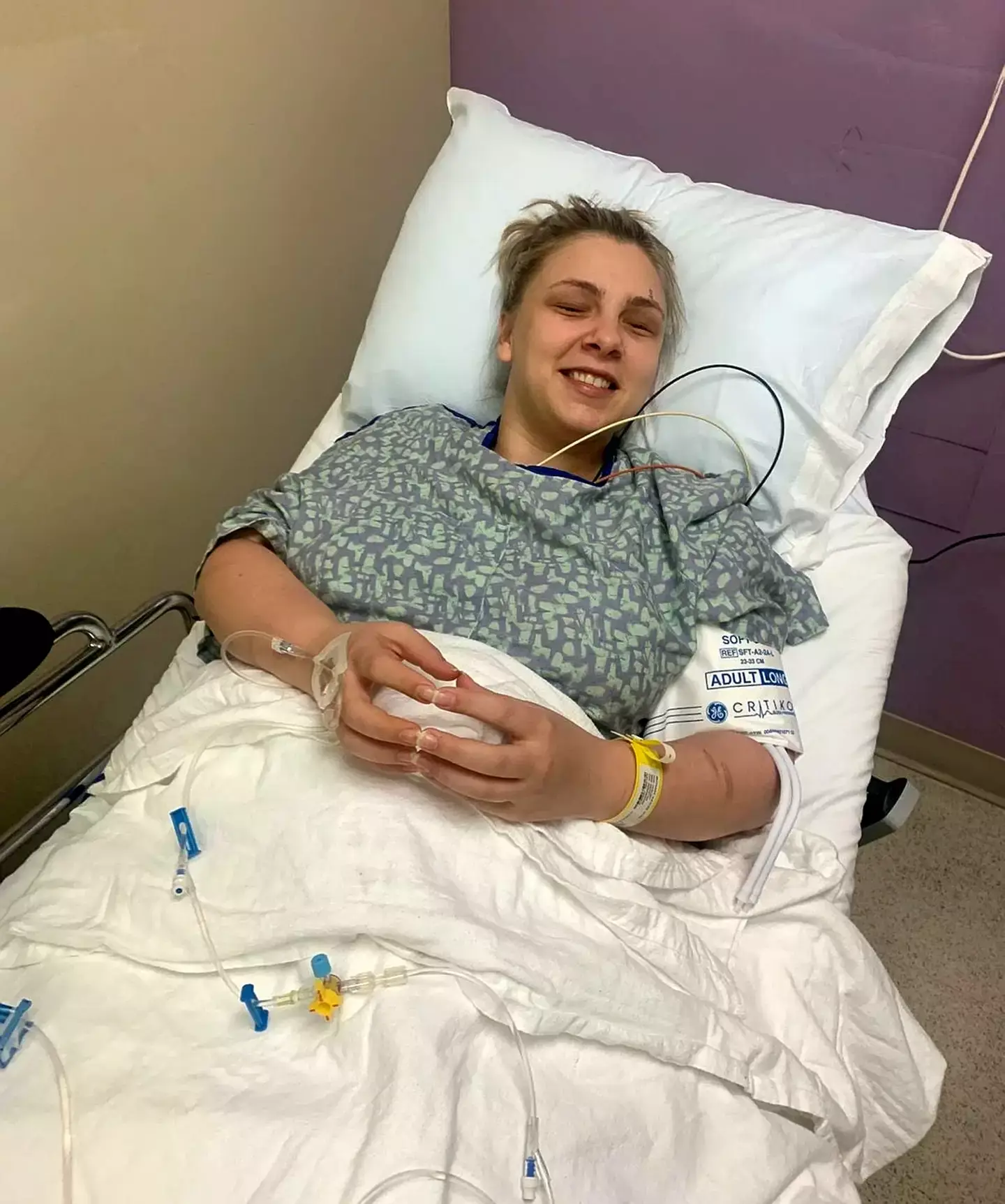 She thought she would be saving the world. (SWNS)