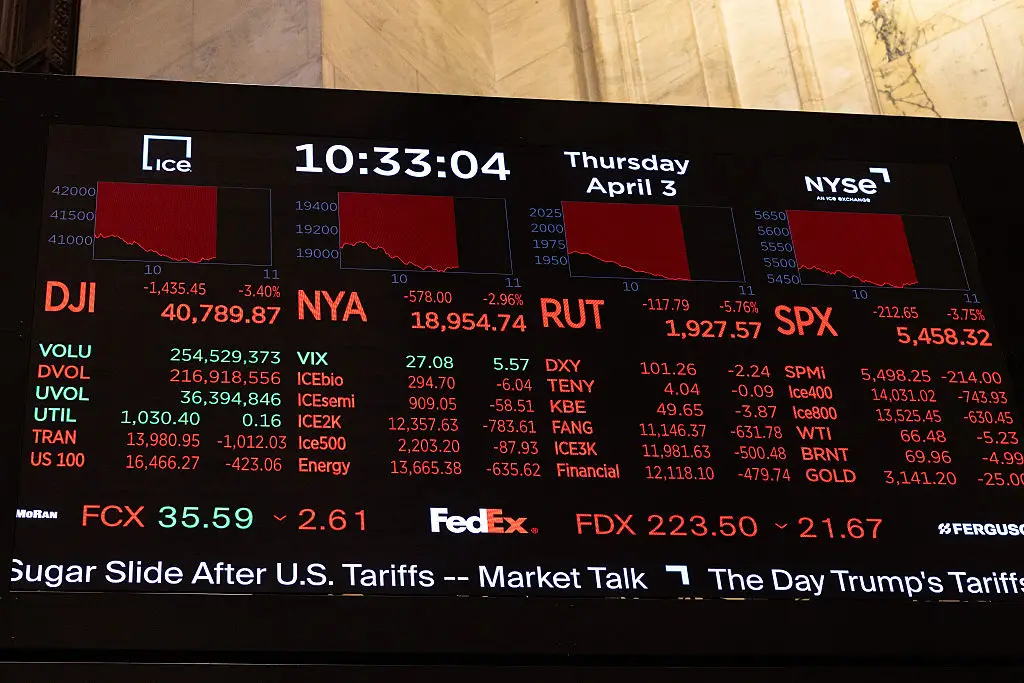 Last week saw two terrible days in US stock market history (Michael M. Santiago/Getty Images)