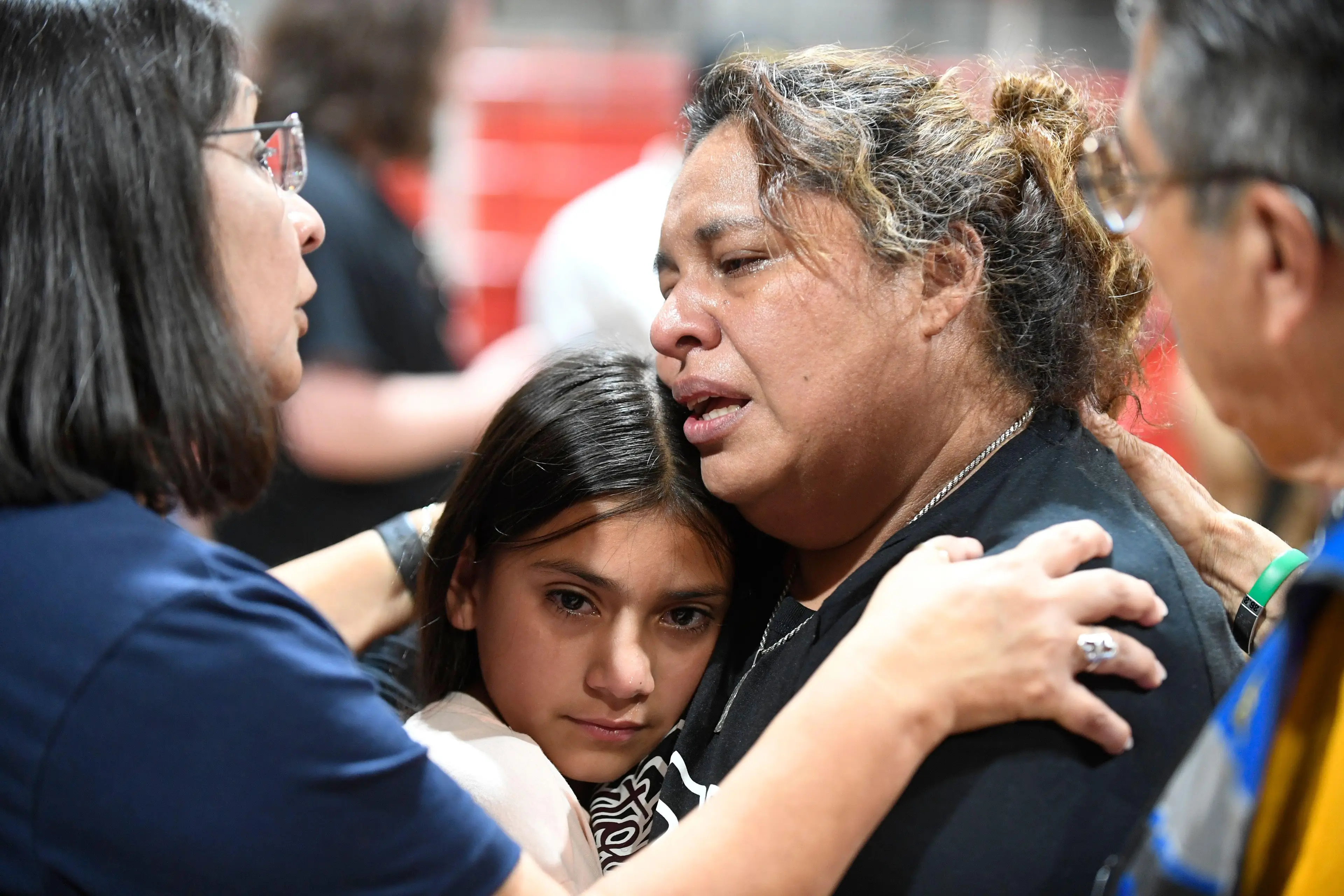 Families grieve in Uvalde.