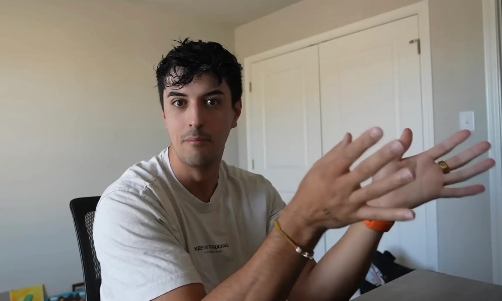 The content creator wanted to raise awareness of the risks that come with taking part in these kind of trends (YouTube/@CITV)