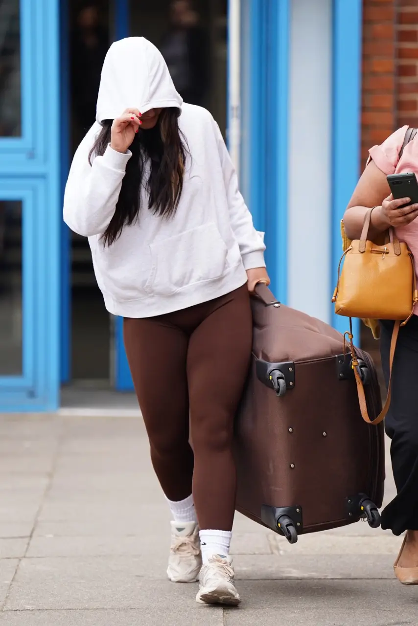 She was charged after a video of the incident was shared on social media (PA)