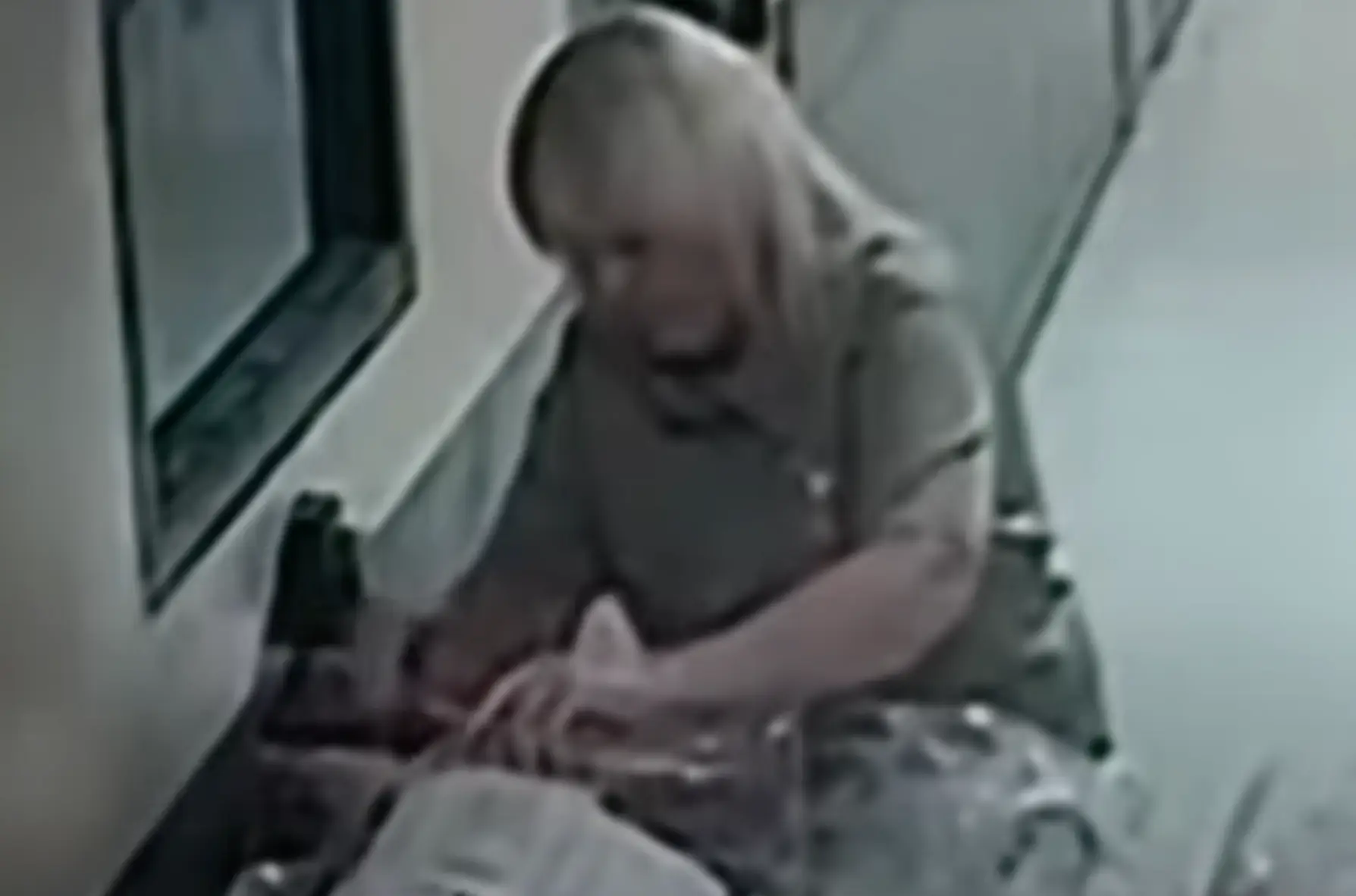 The film also includes CCTV footage of White's efforts to prepare their escape (Netflix)