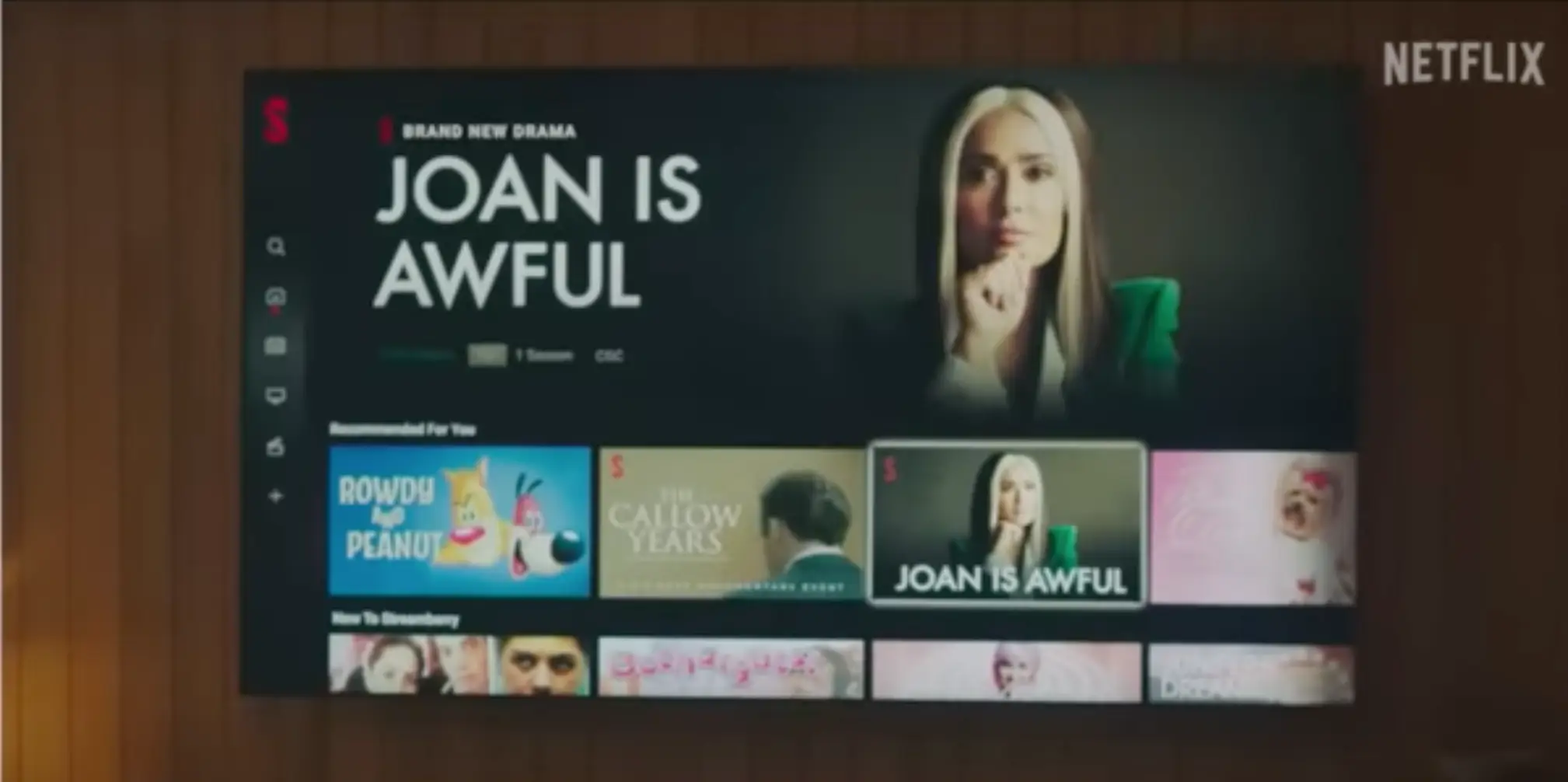 Salma Hayek stars in 'Joan Is Awful'.