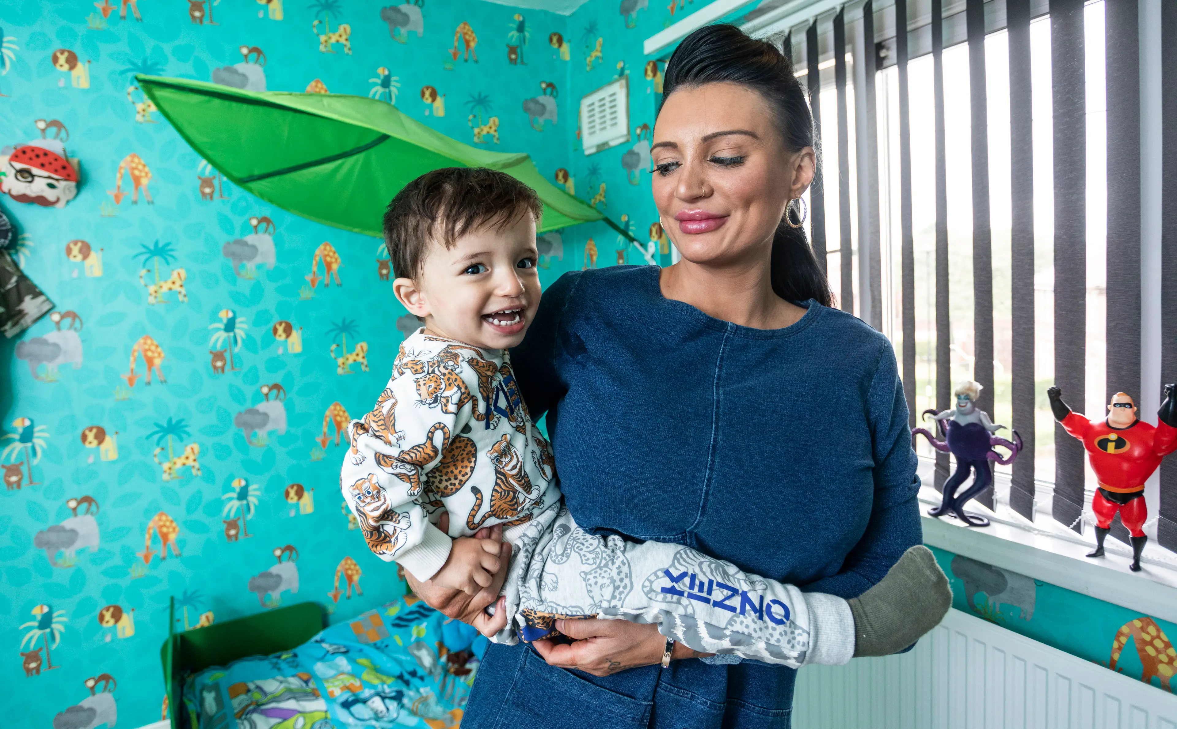 Mum Kasey dotes on son Jareem, but it comes at a costly price.