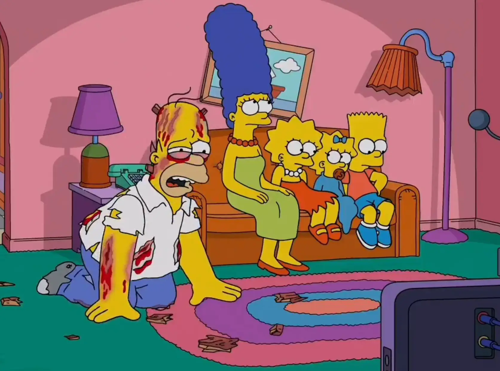 Homer finally called out Marge for running him over (Disney)