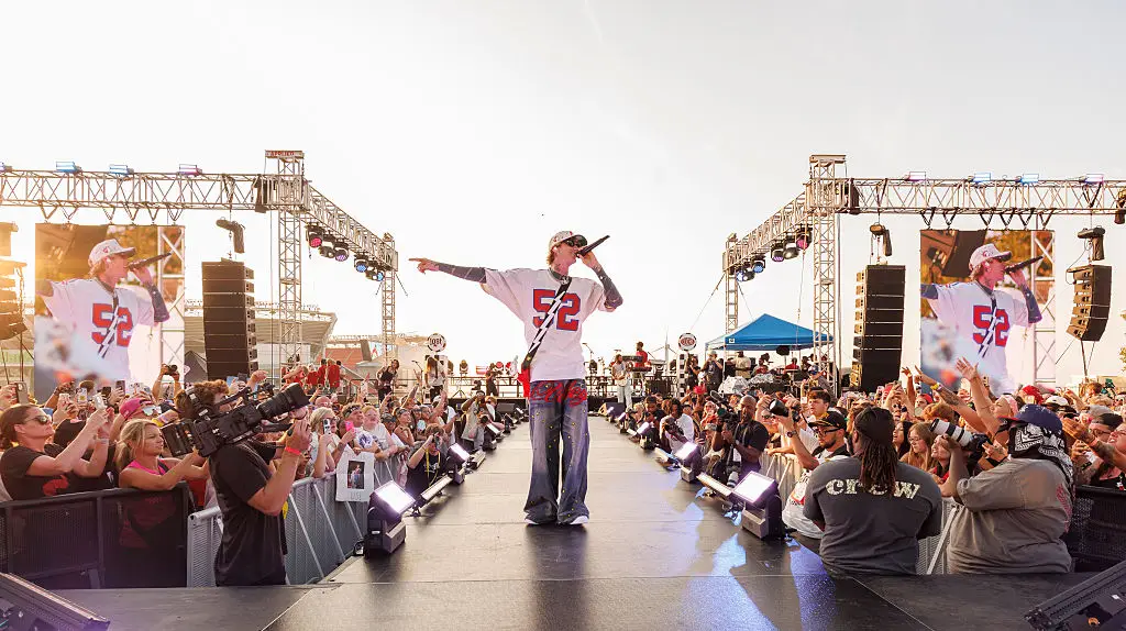 Machine Gun Kelly is preparing for his biggest tour yet (Getty/Christopher Polk)
