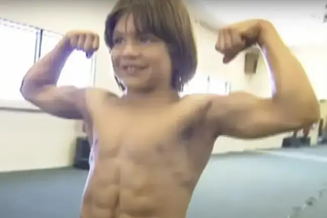 Richard had just one percent of body fat at his peak physique - which is dangerously low.