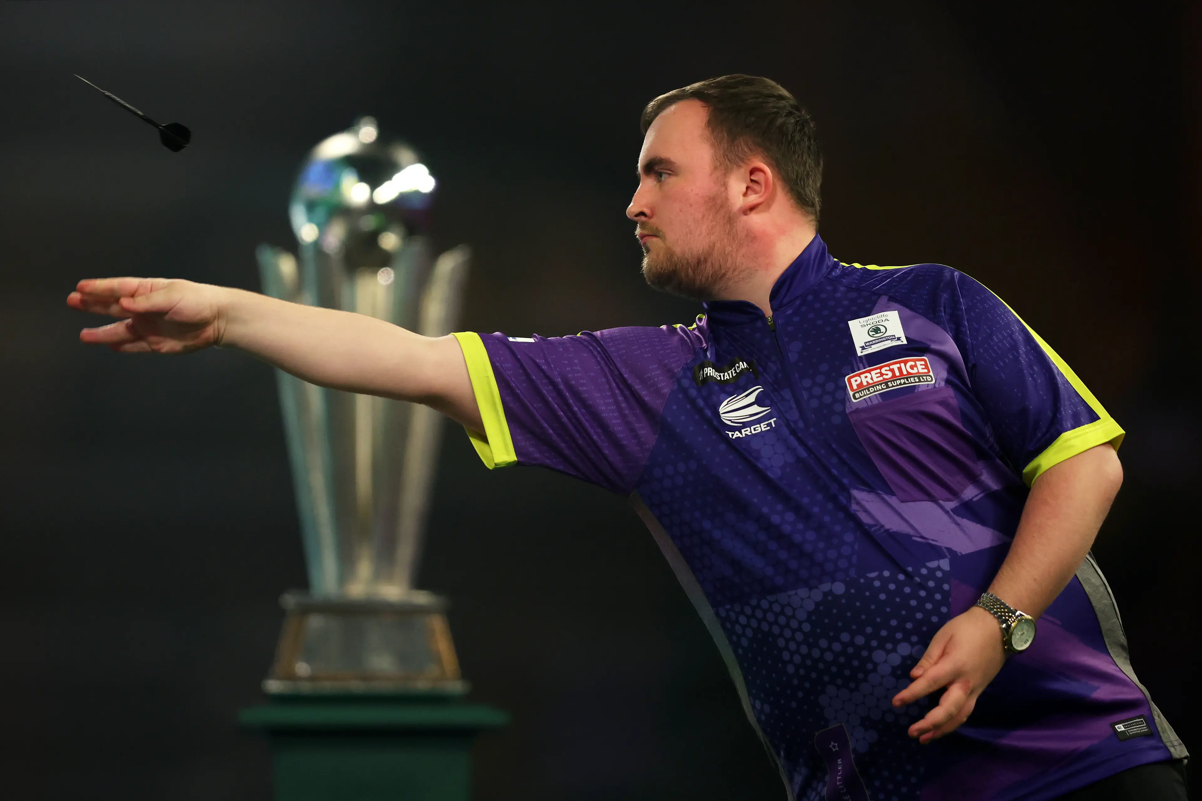 The darts whizz revealed he is treating his family to a slap-up meal to celebrate.