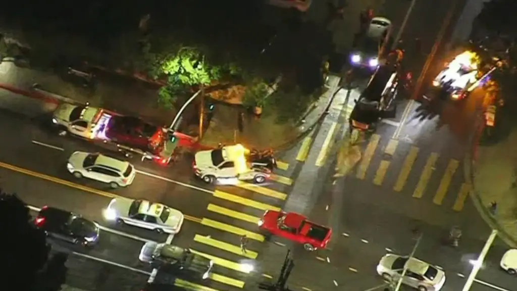 Arnold Schwarzenegger Involved In Multiple Car Crash In SUV