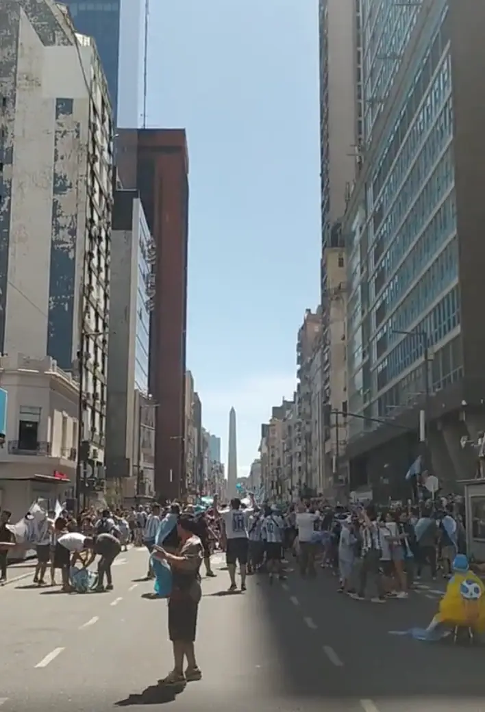 Buenos Aires is probably still partying.