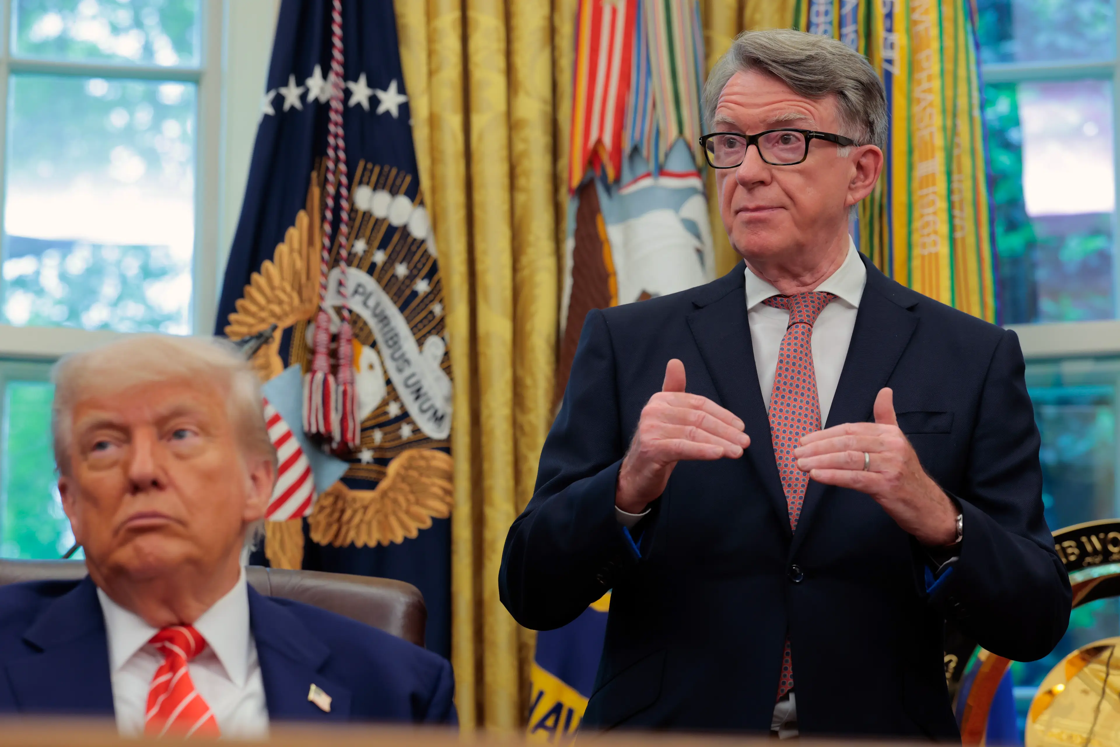 Peter Mandelson recently lost his job as the UK's ambassador to the US (Anna Moneymaker/Getty Images)