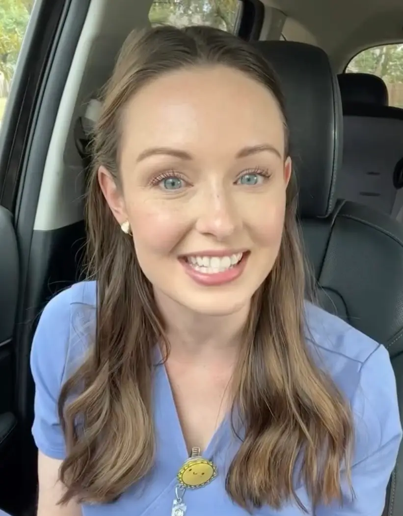 Hadley Vlahos revealed how a patient described the afterlife to her. (Instagram/@nurse.hadley)